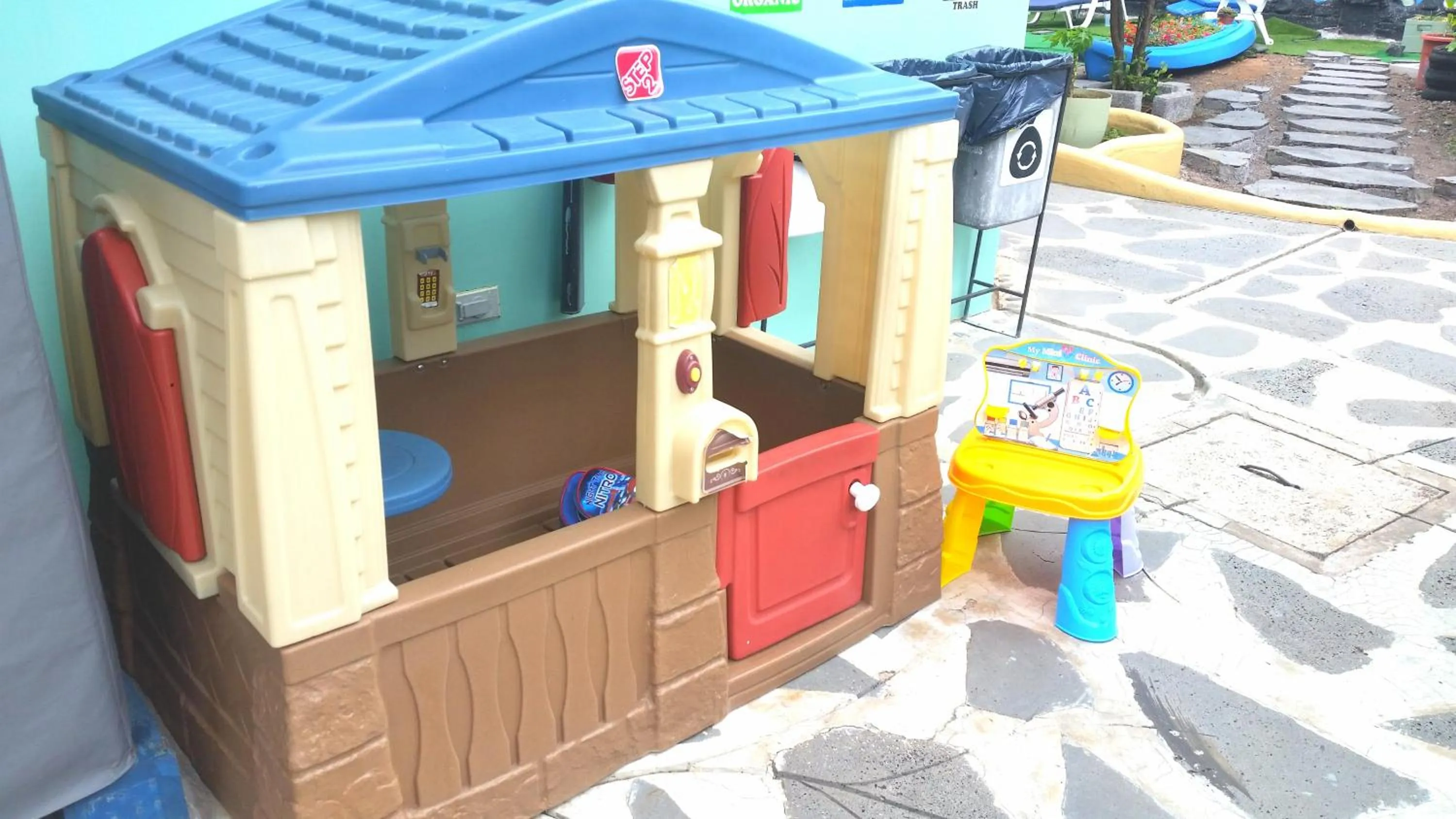 Children play ground in Galápagos Eco Friendly