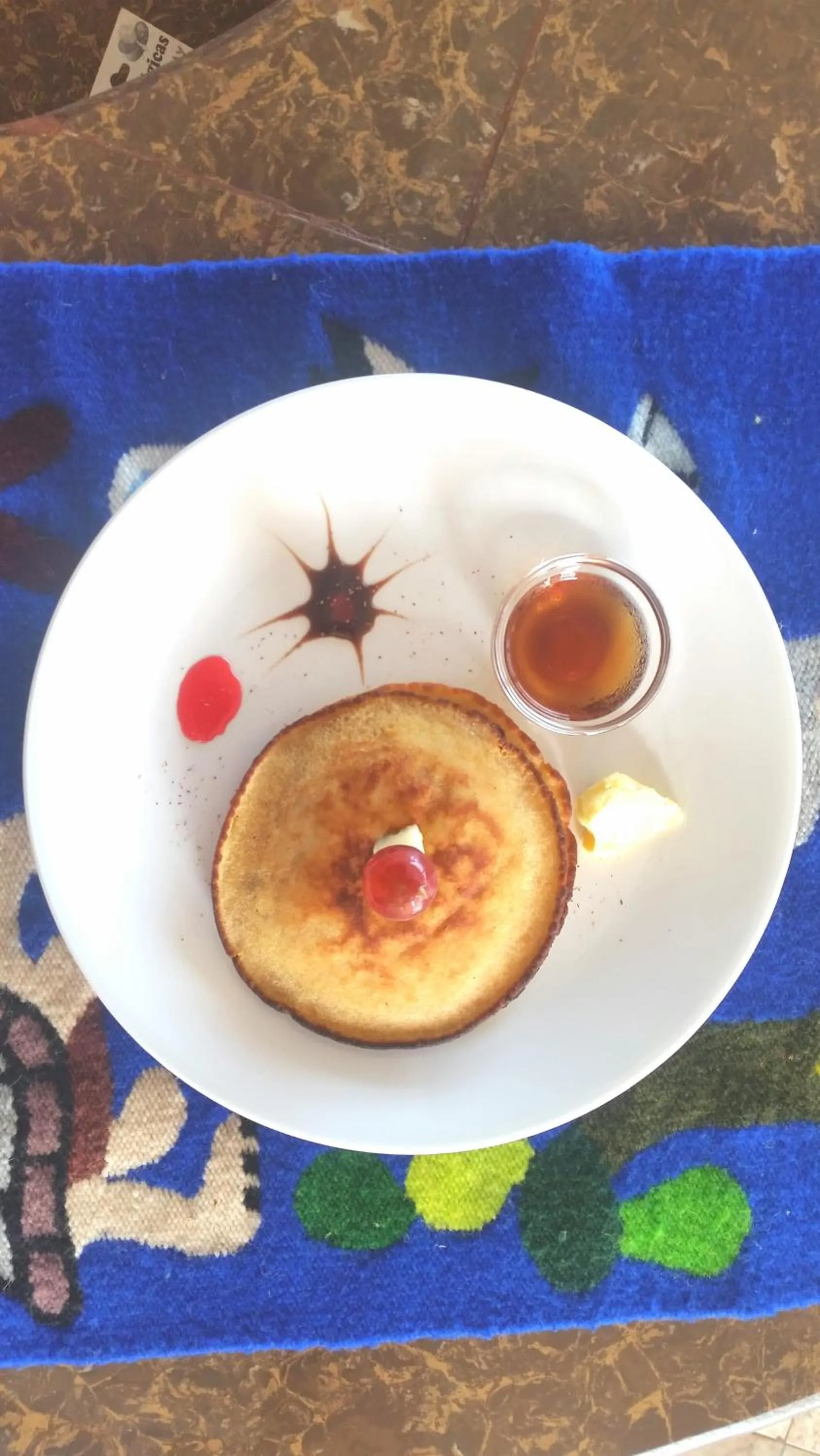 American breakfast in Galápagos Eco Friendly