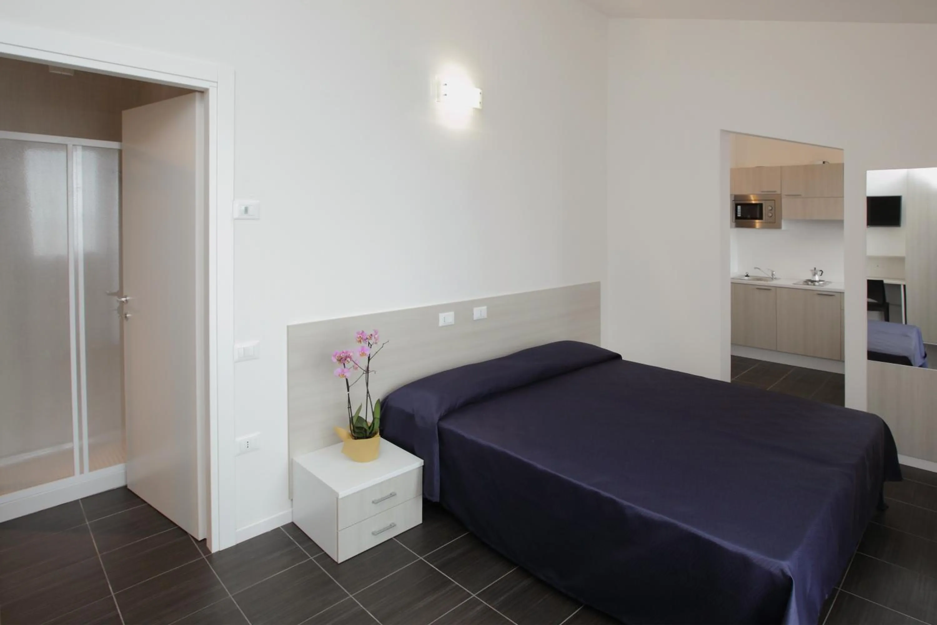 Photo of the whole room, Bed in Residence Città Ideale