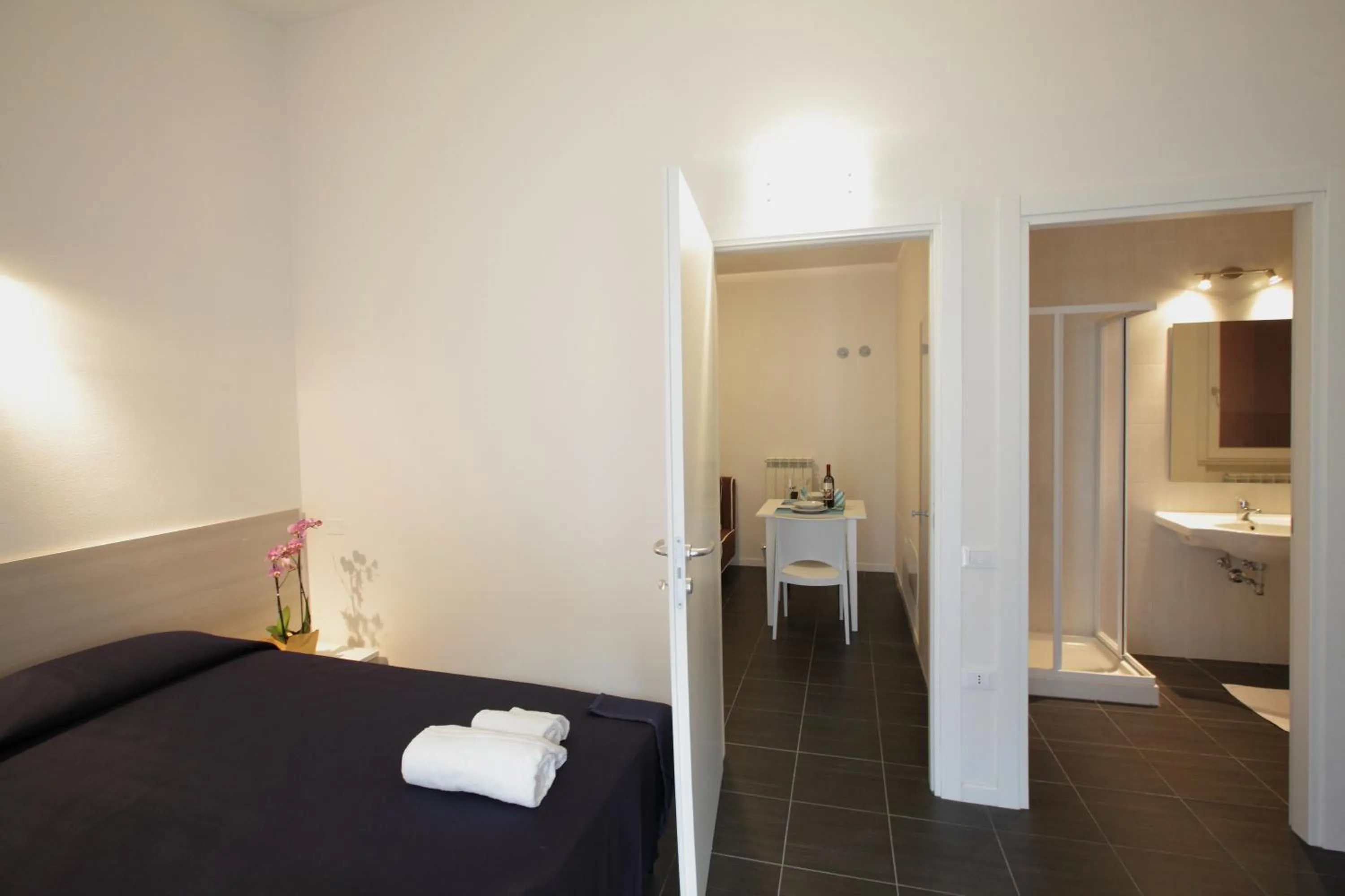 Photo of the whole room, Bed in Residence Città Ideale