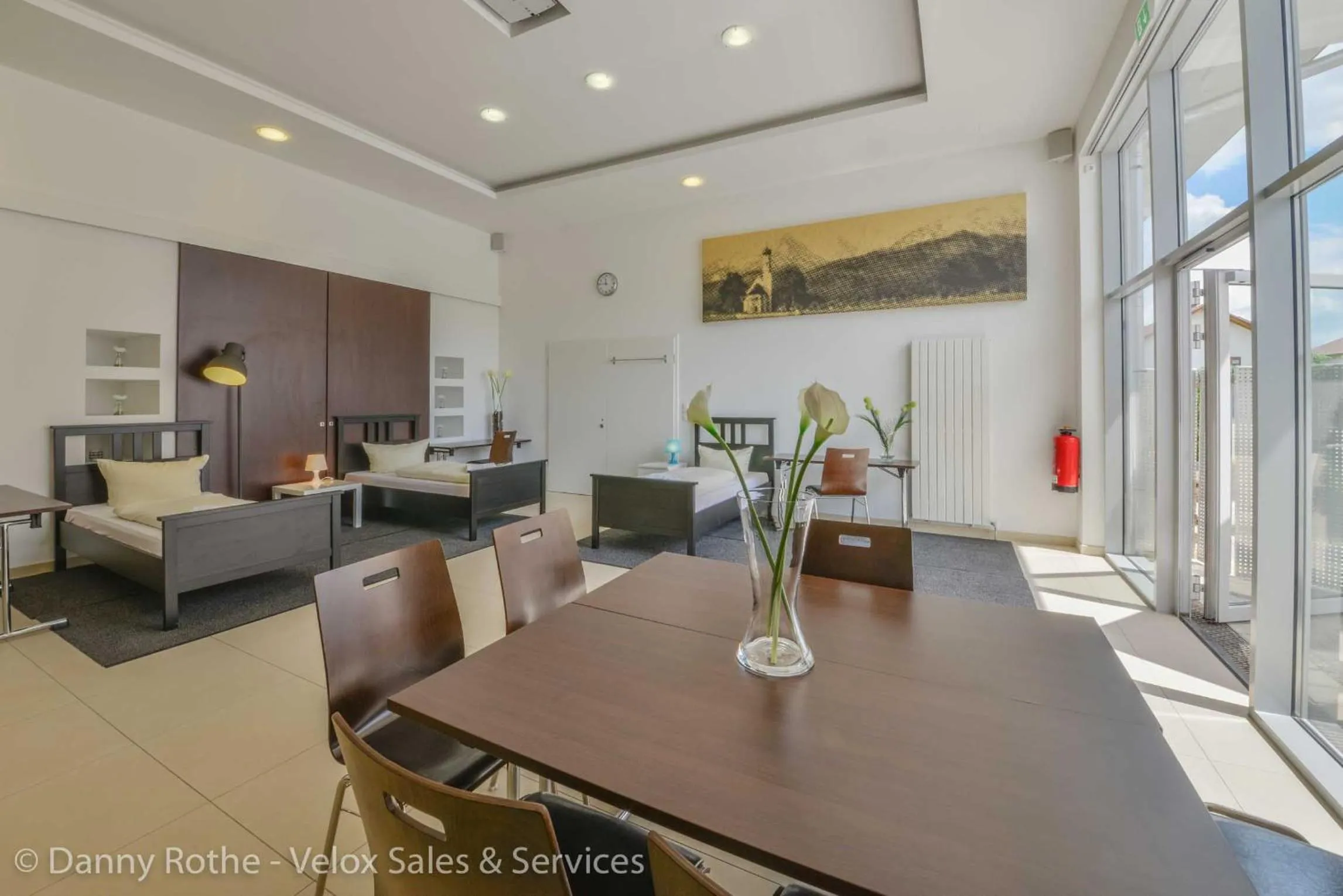 Photo of the whole room in Pension Wess