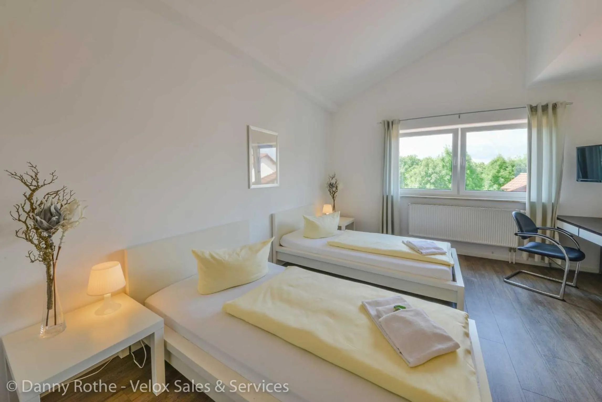 Photo of the whole room, Bed in Pension Wess