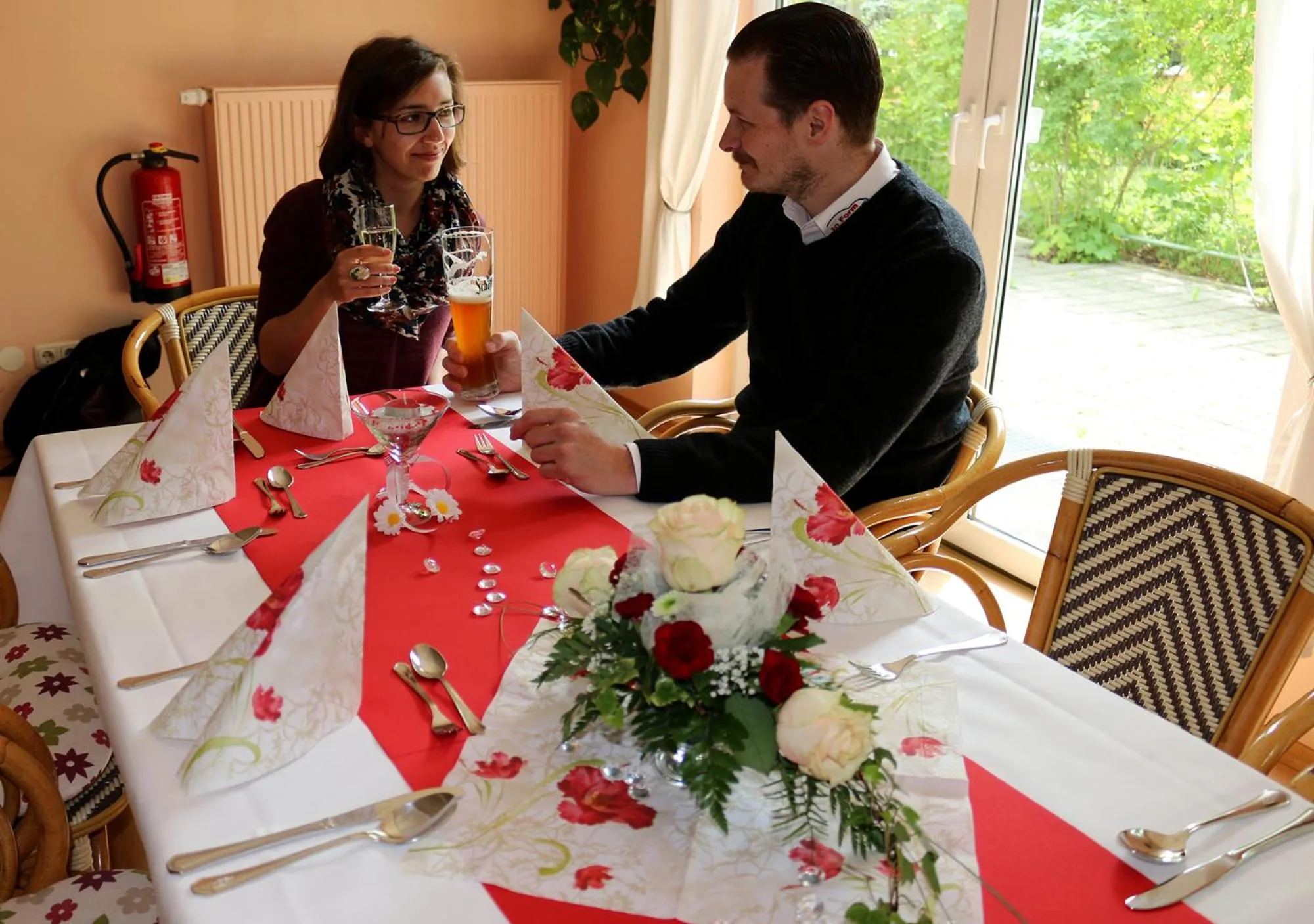 Drinks in Hotel Torgauer Brauhof