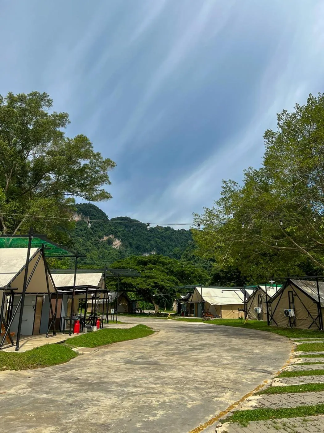 Area and facilities in Glamping at Xscape Tambun