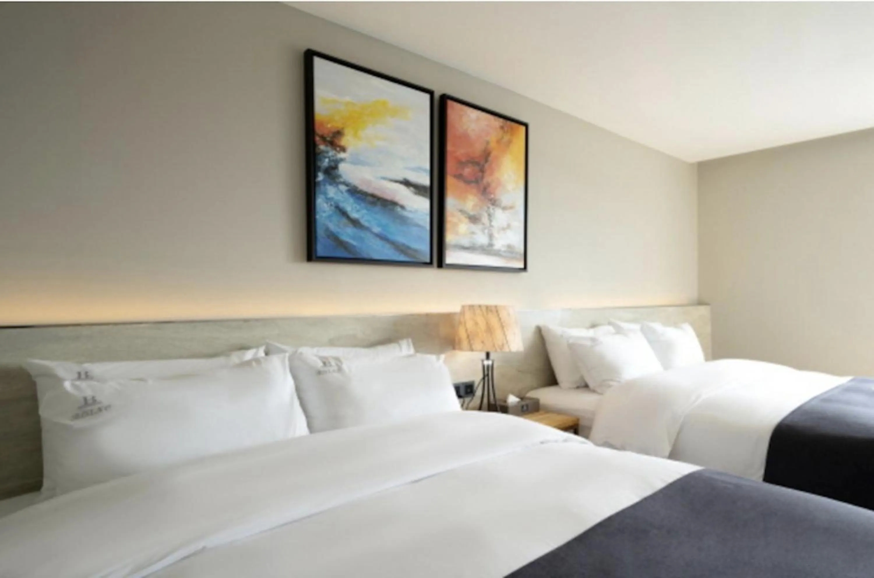 Bed in Blanc Hotel & Resort