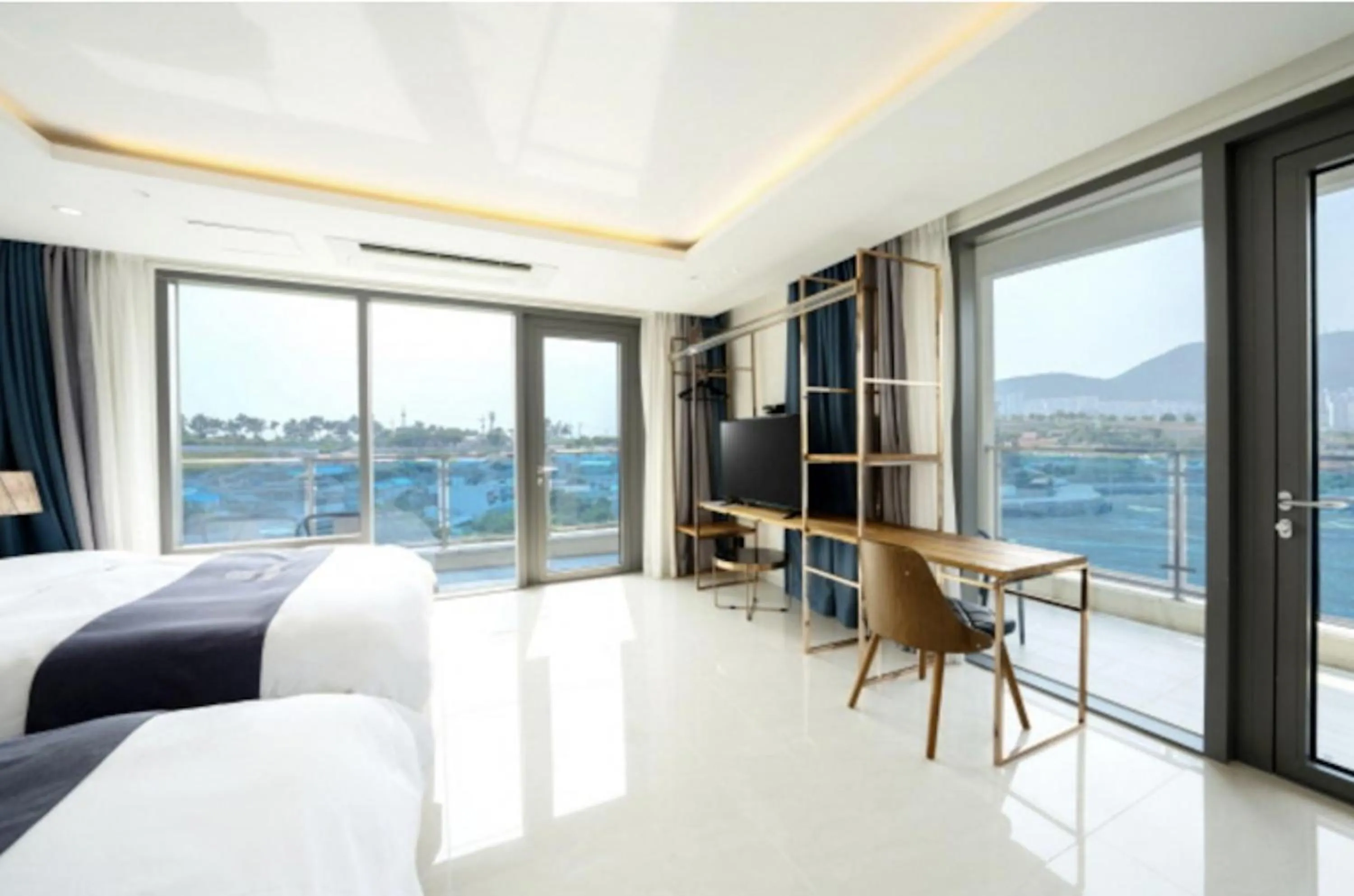 Bed in Blanc Hotel & Resort