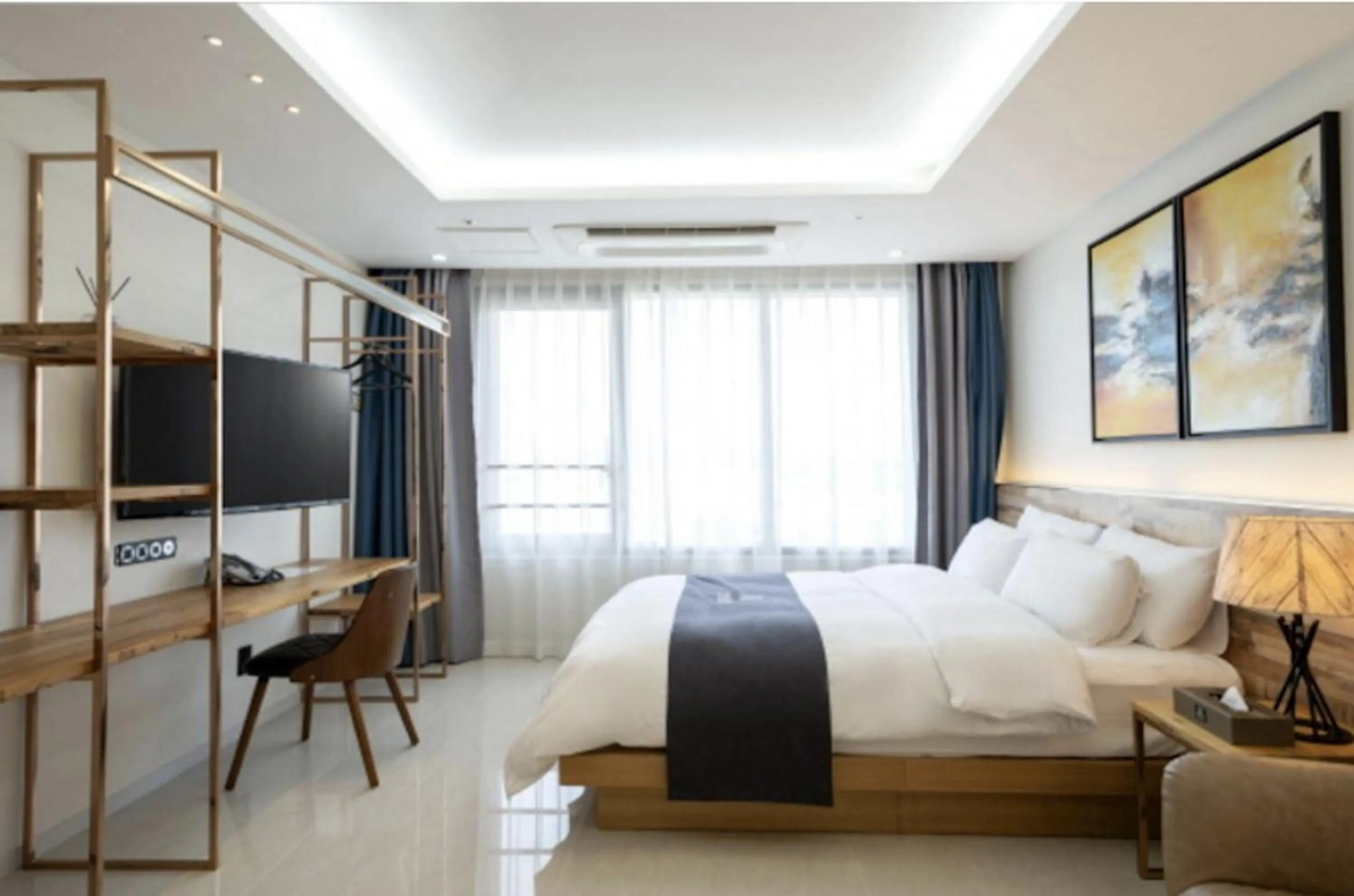 Bed in Blanc Hotel & Resort