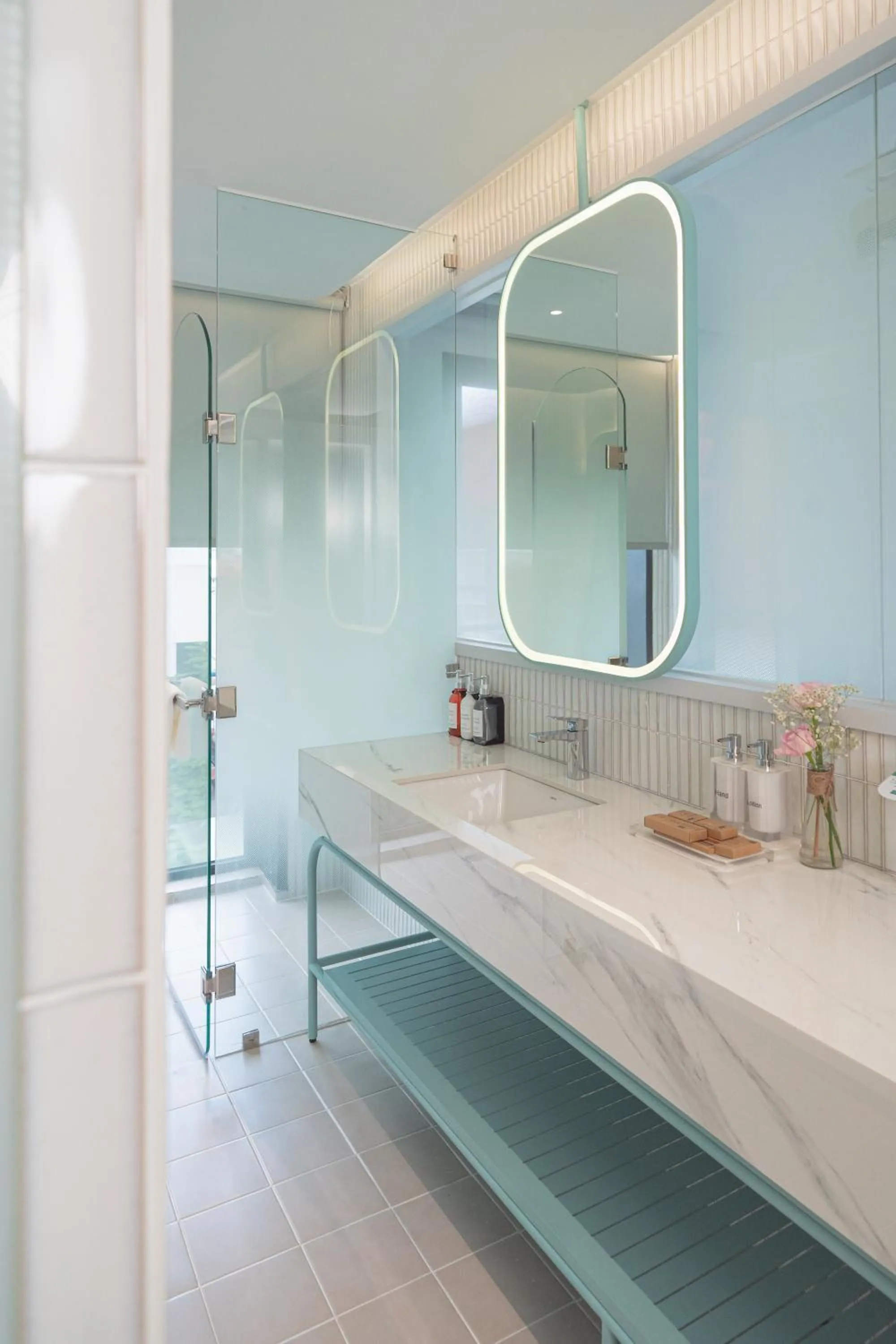 Bathroom in IconSphere Hotel