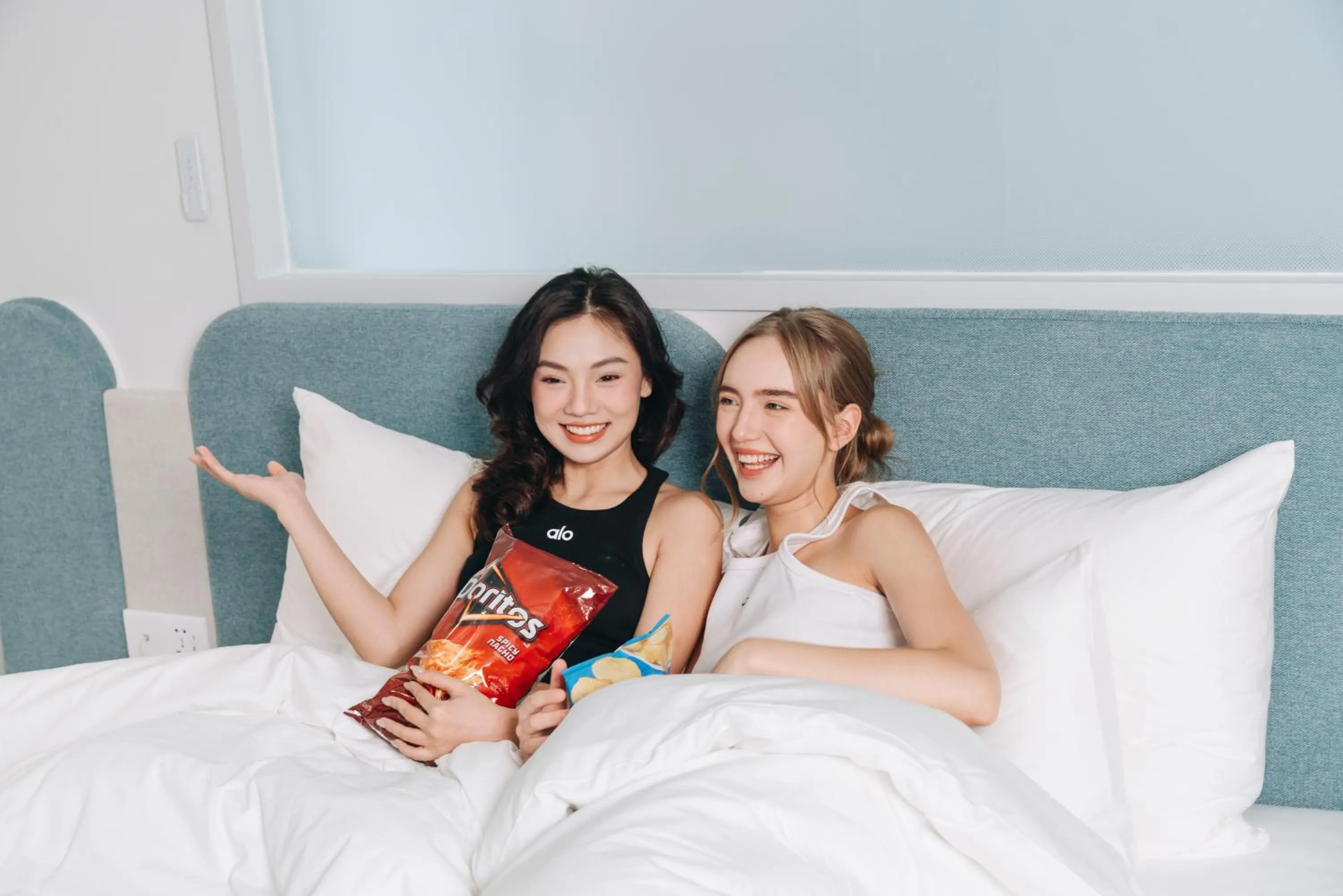 Guests, Bed in IconSphere Hotel