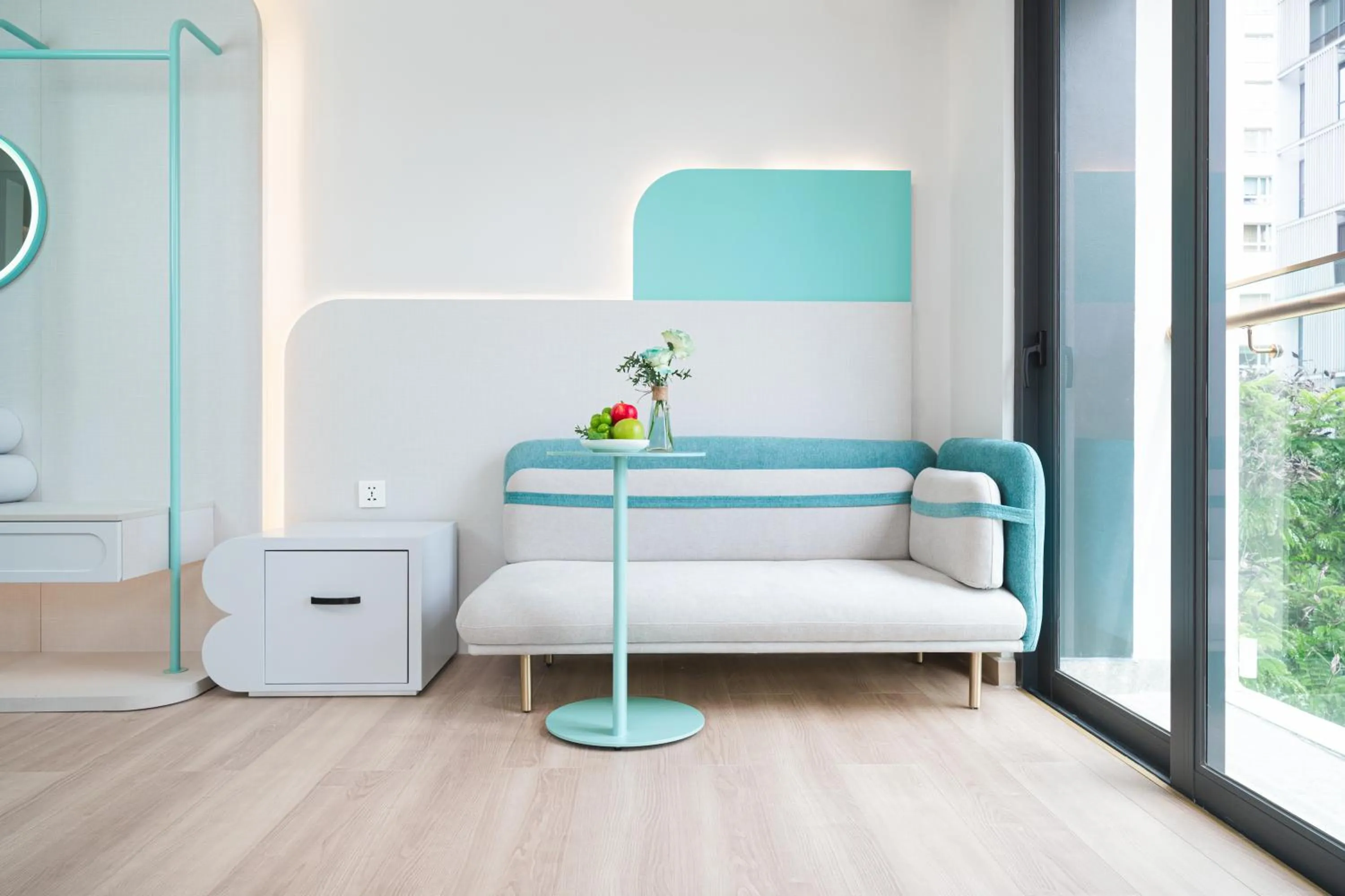 Bedroom in IconSphere Hotel