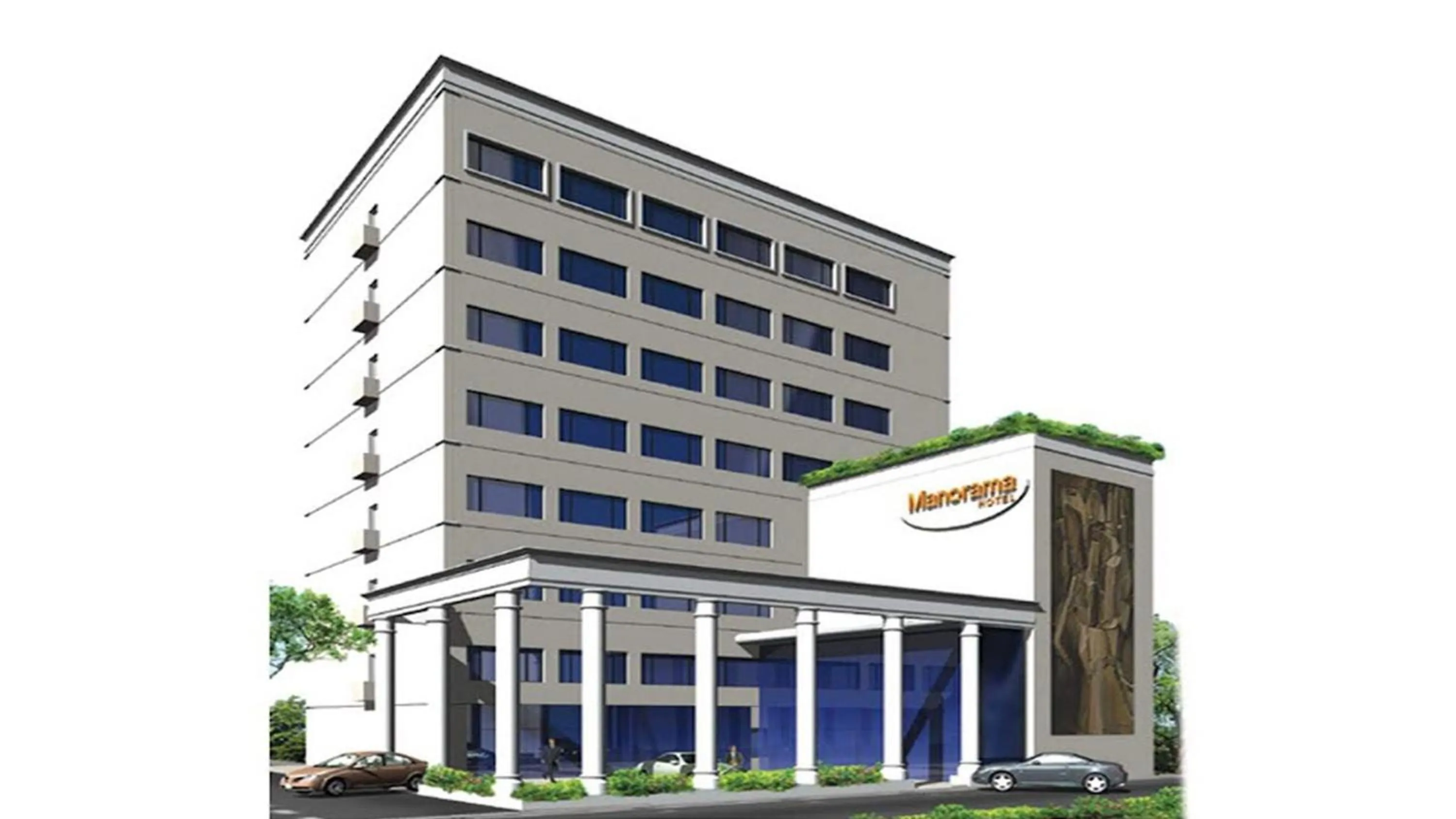 Property building in Hotel Manorama Vijayawada
