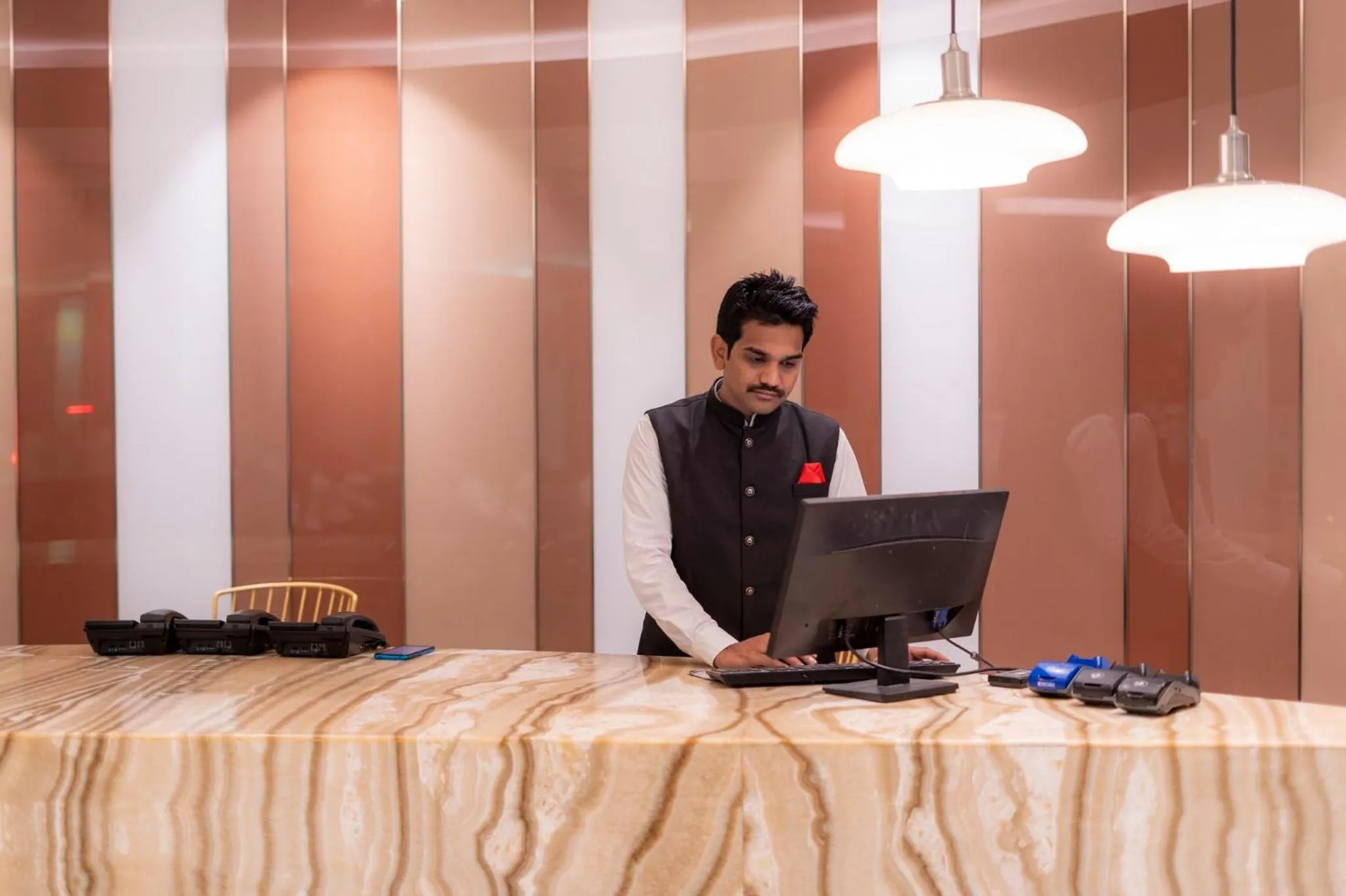 Property building in Hotel Manorama Vijayawada