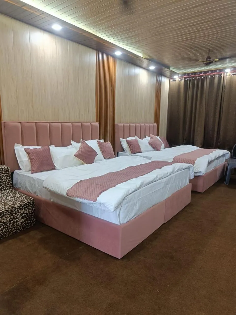 Bed in Pavani Resort