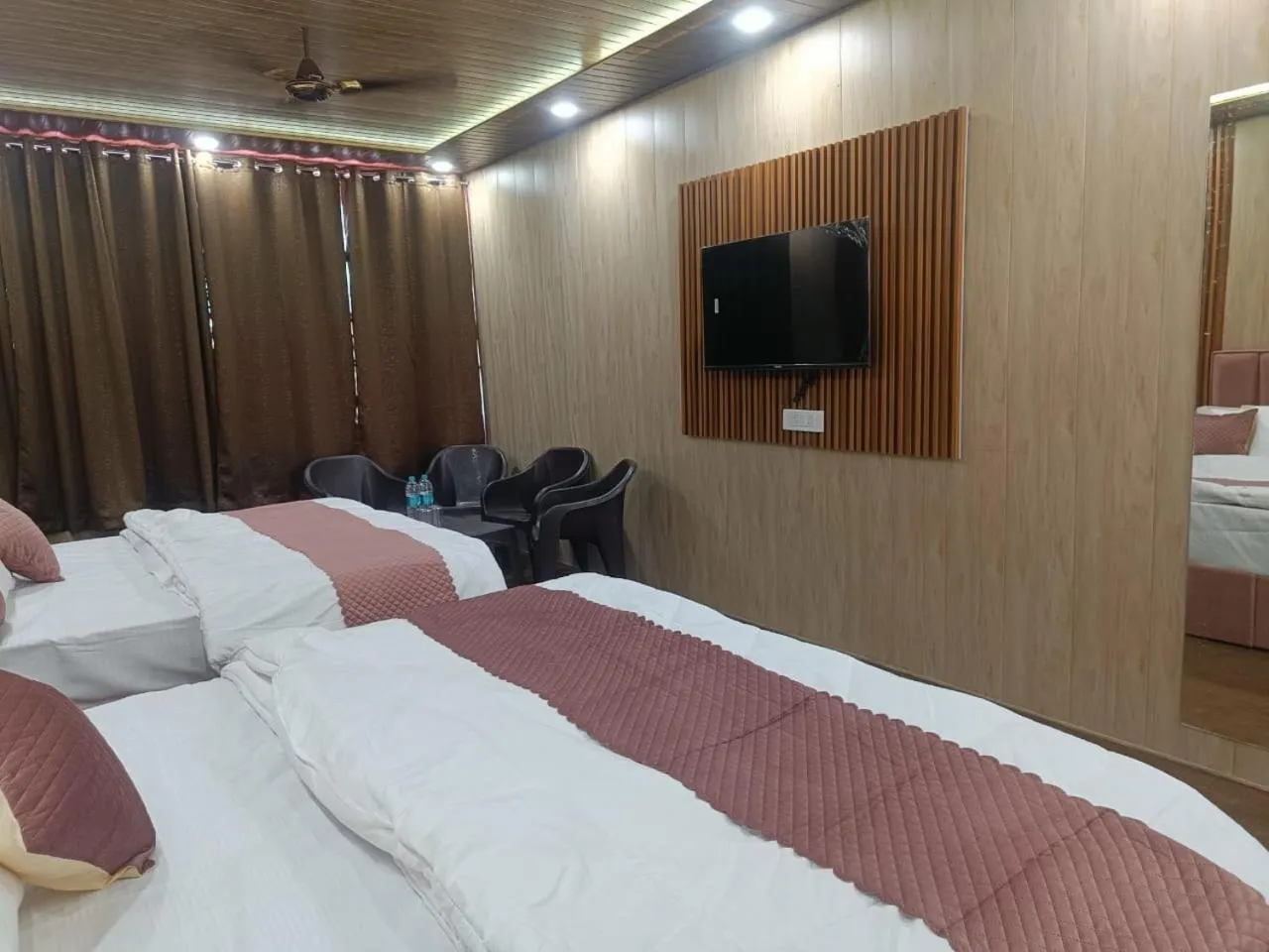 Bed in Pavani Resort