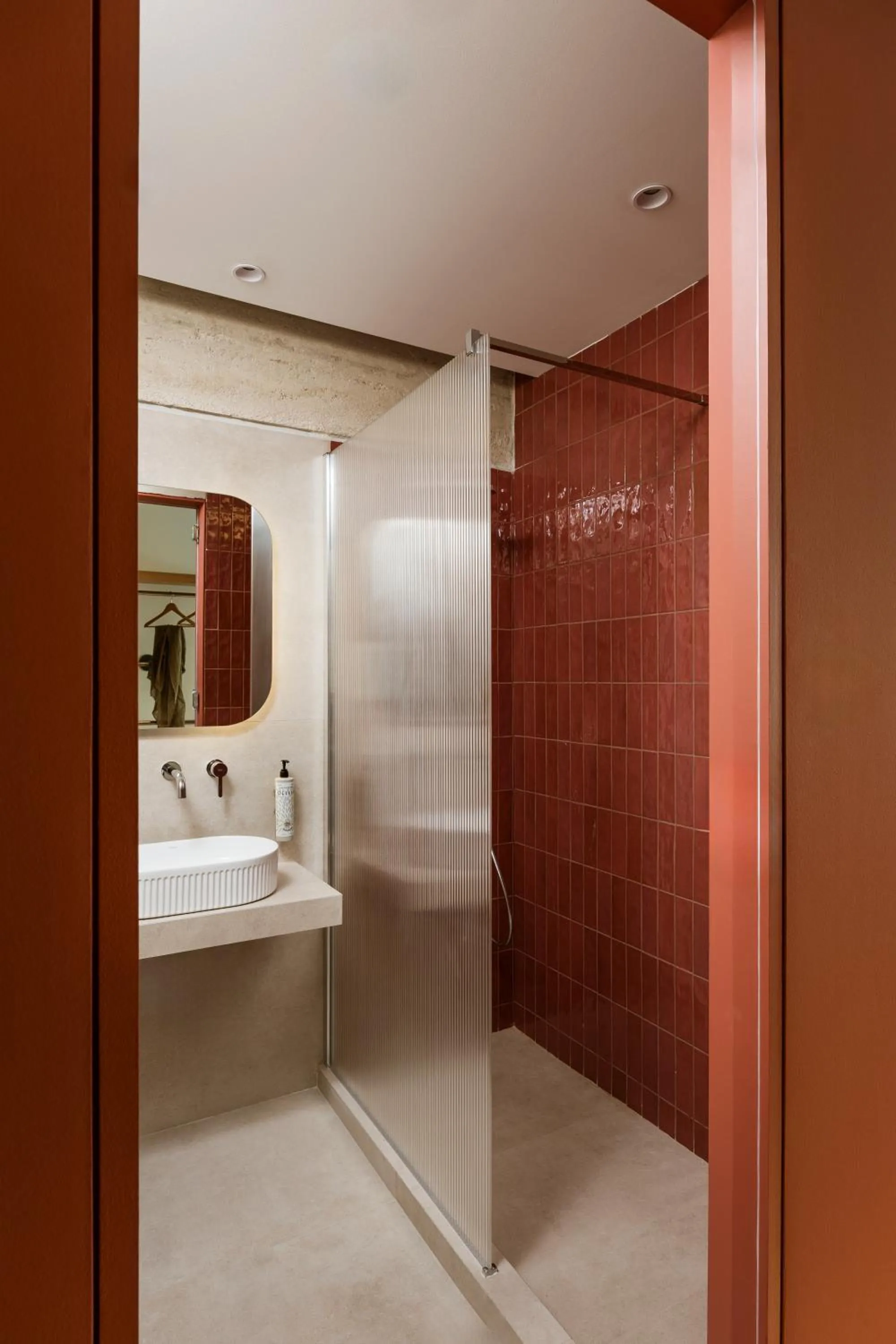 Bathroom in Elevate Athens