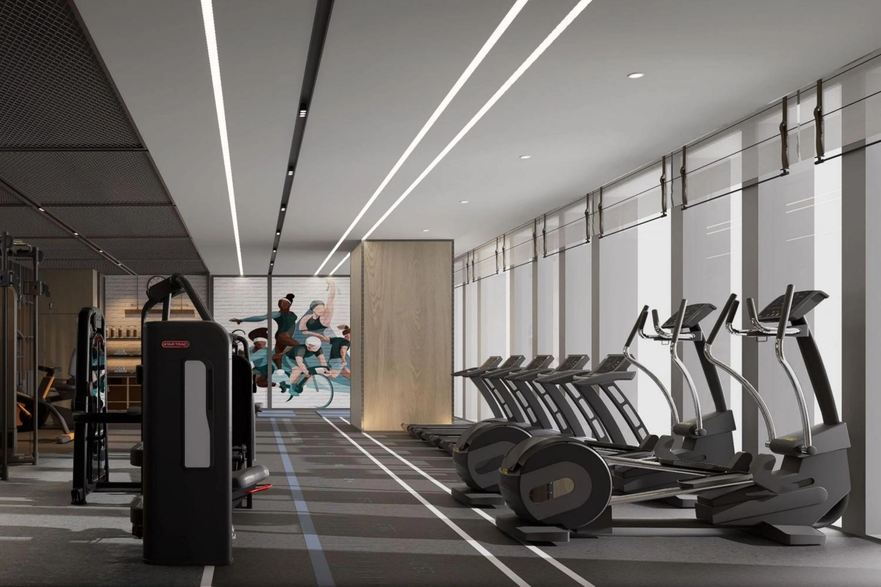 Fitness centre/facilities in Four Points by Sheraton Mianyang