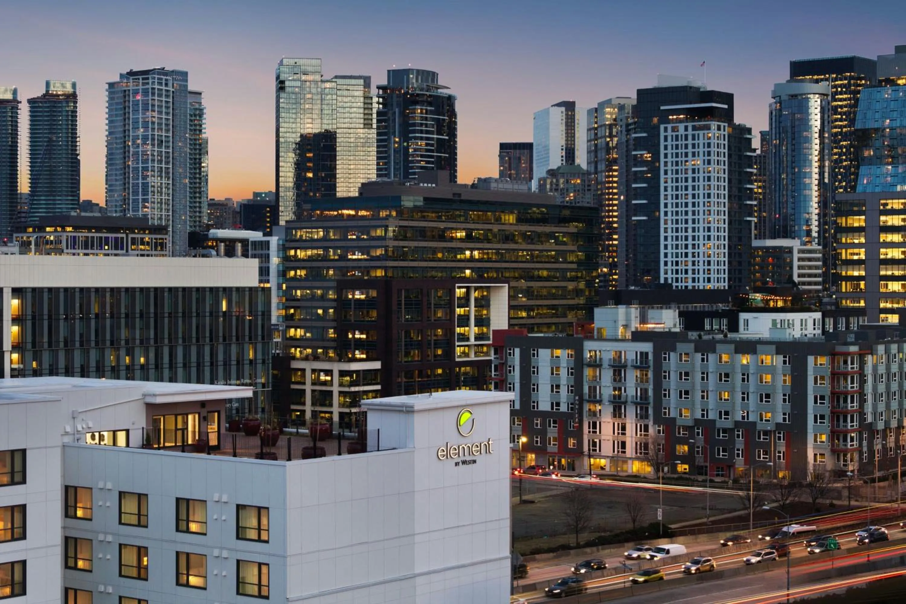 View (from property/room) in Element Seattle Downtown