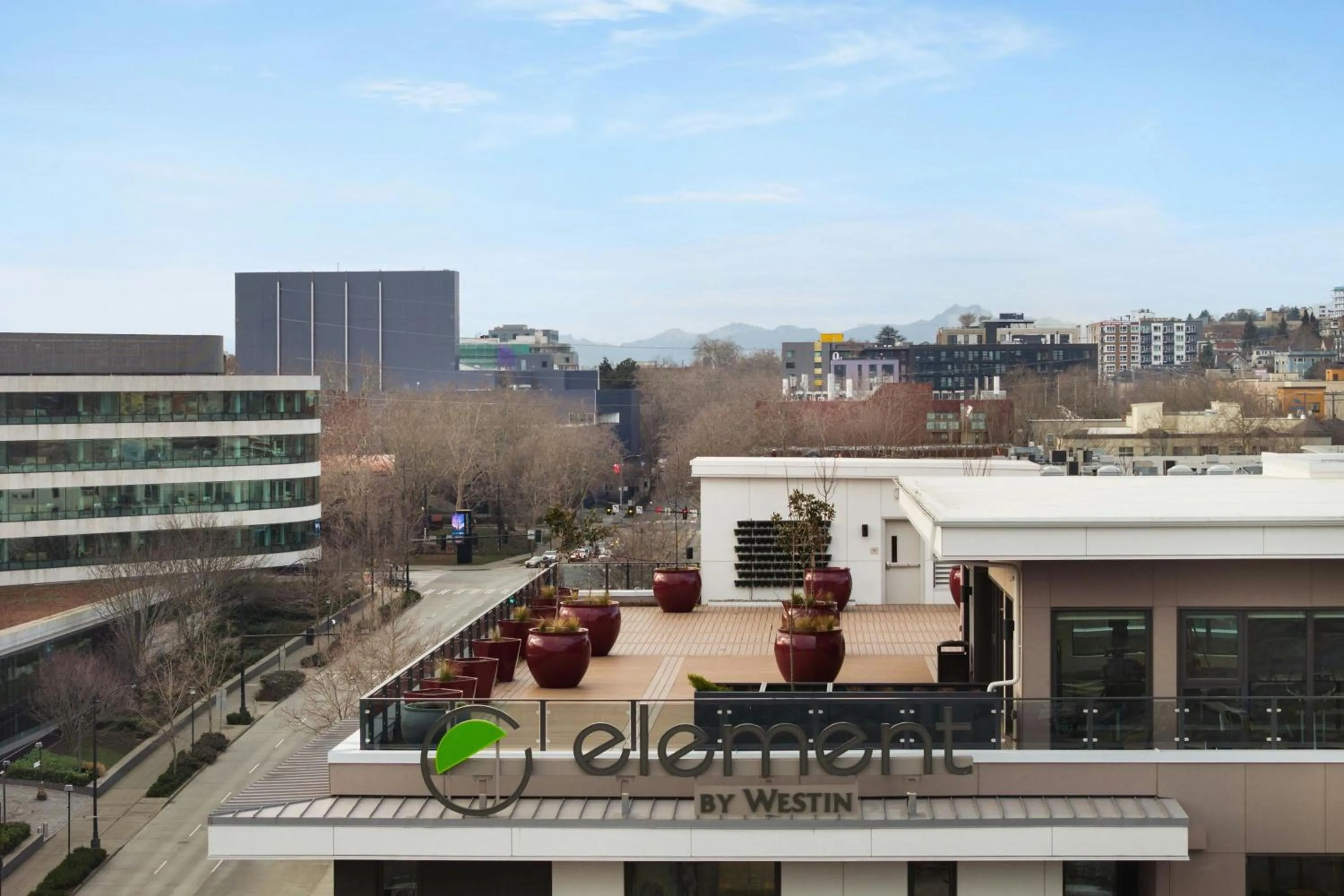 Property building in Element Seattle Downtown