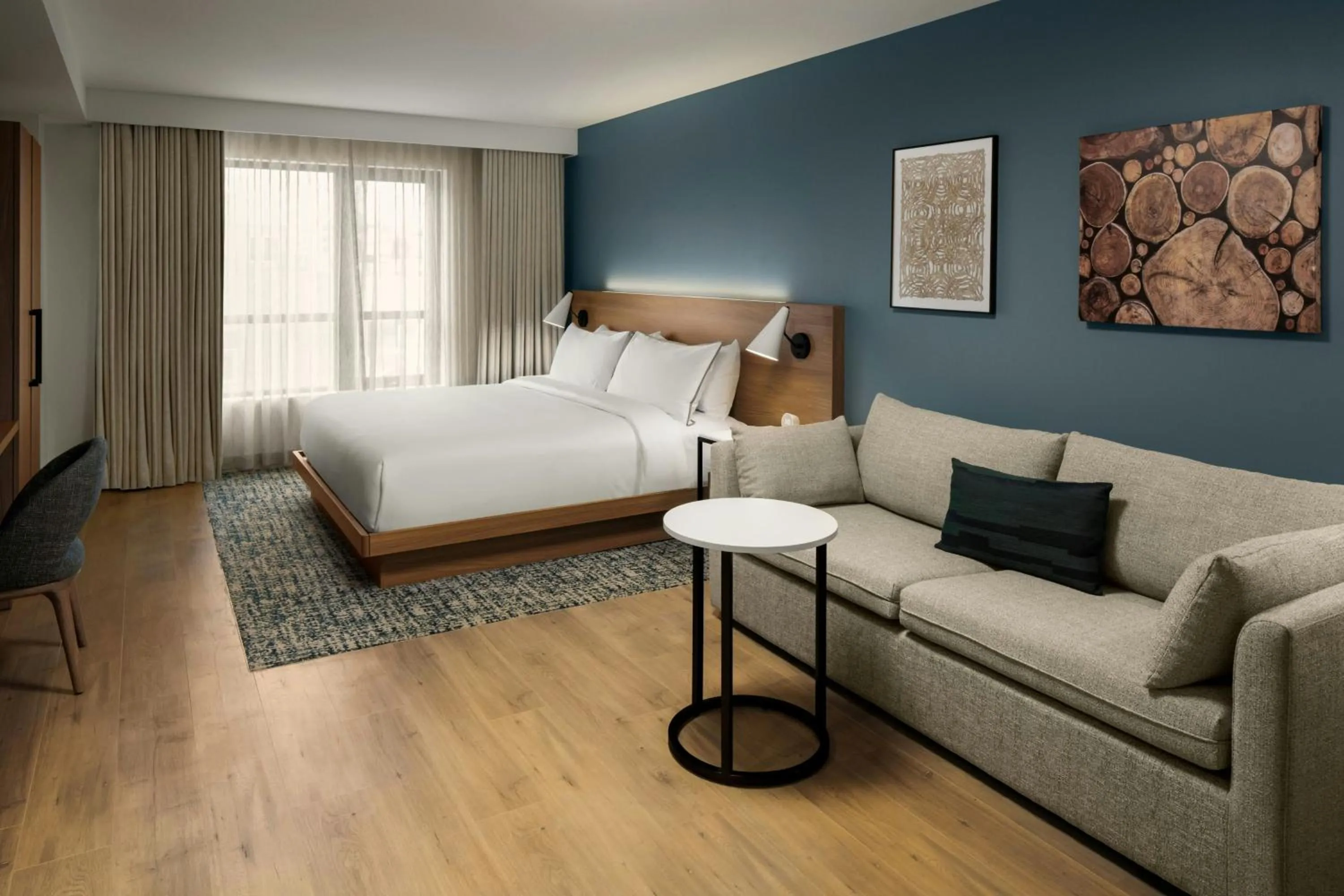 Photo of the whole room, Bed in Element Seattle Downtown