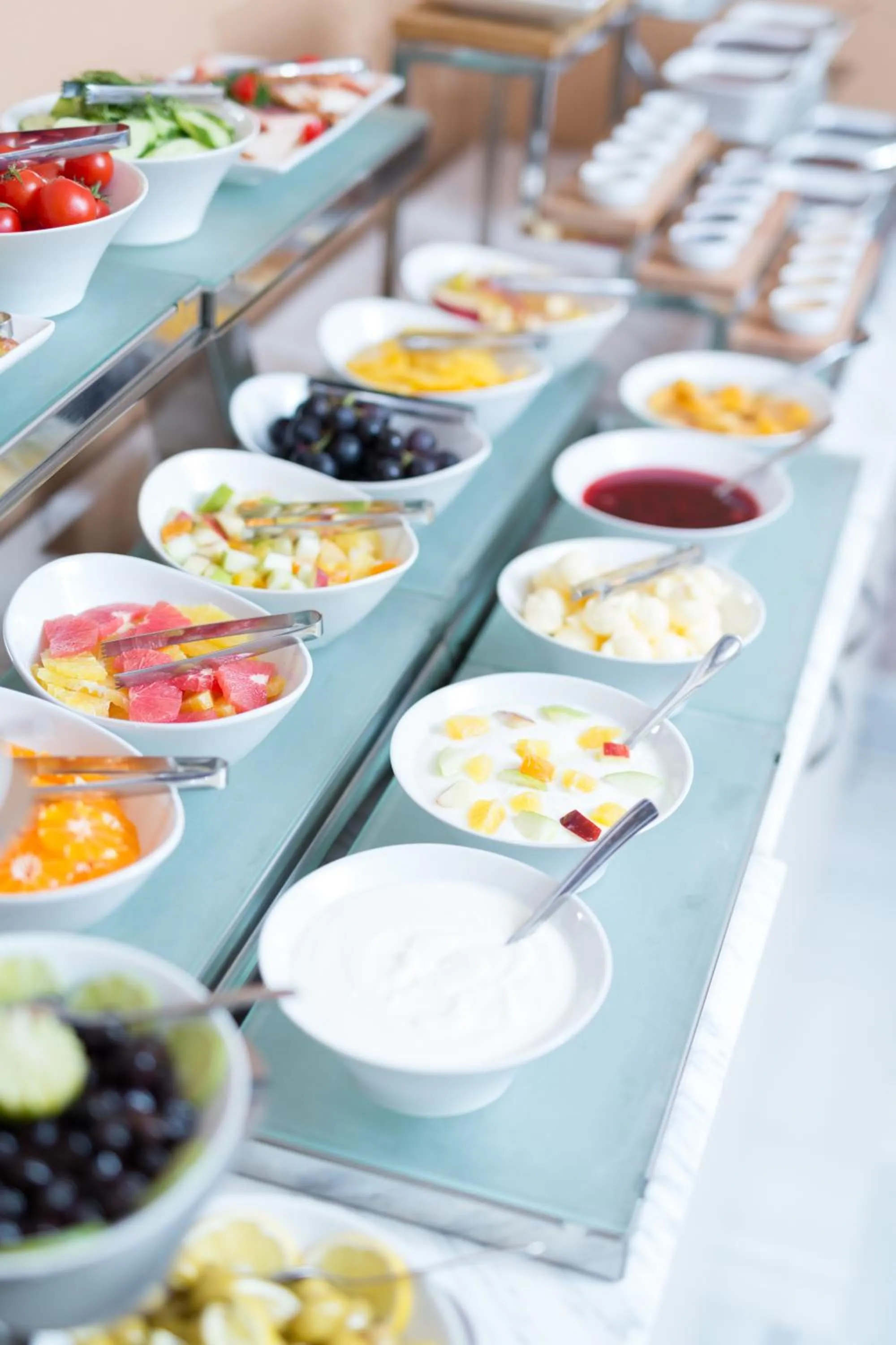 Buffet breakfast in Lalahan Hotel