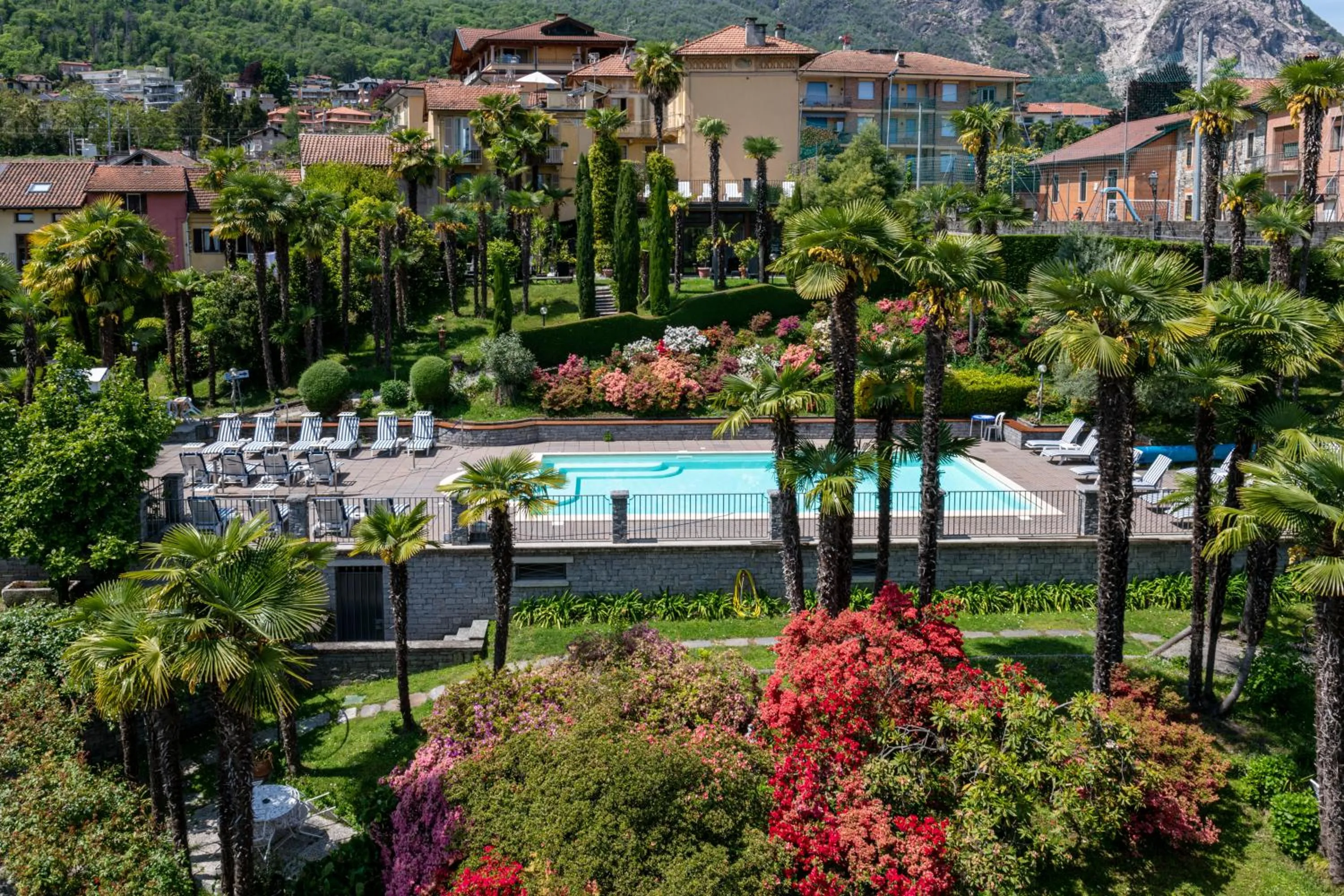 Garden in Hotel Beau Rivage