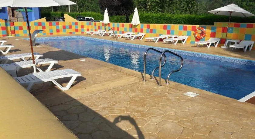 Swimming pool in Hotel El Trasgu