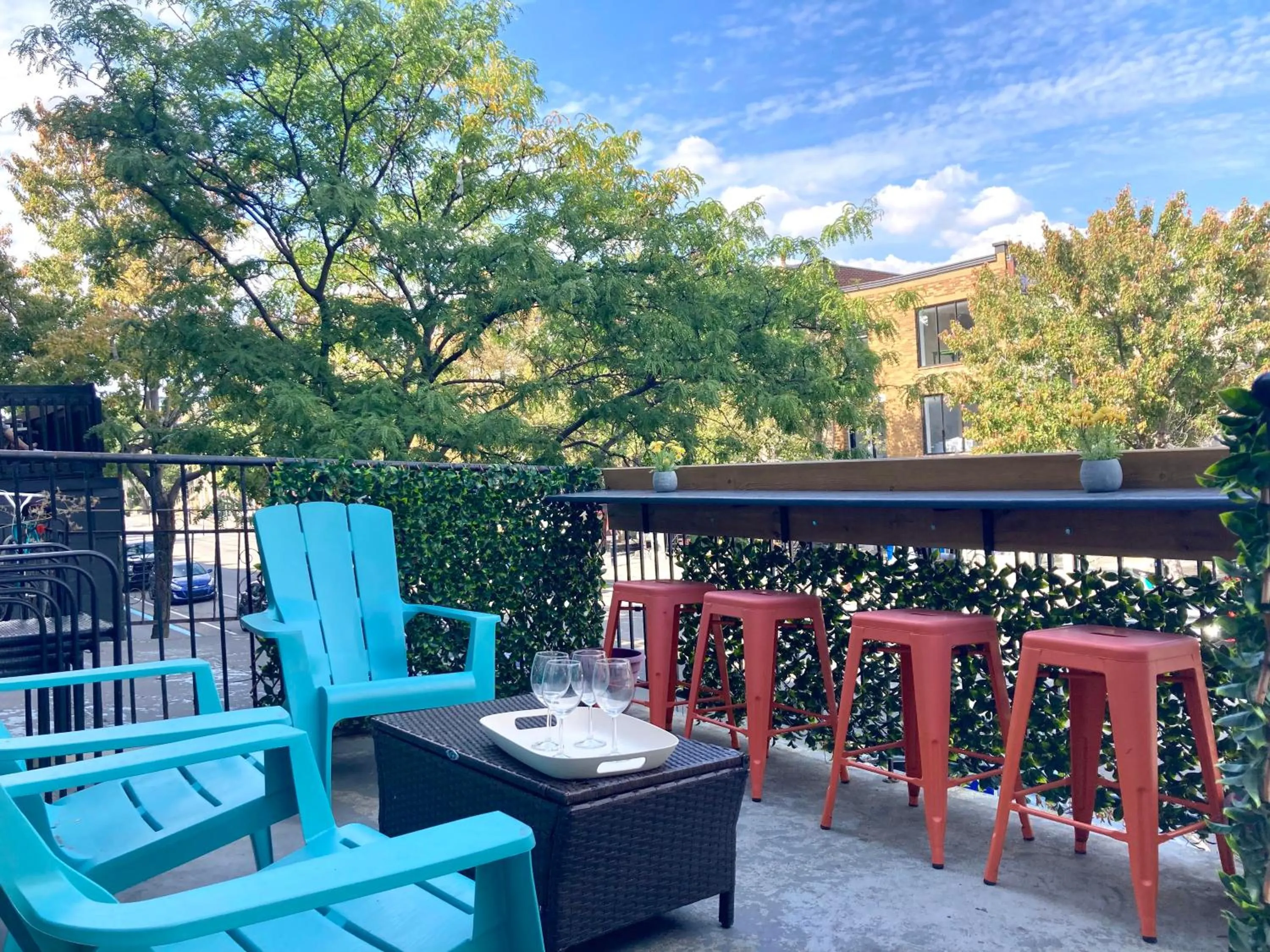 Patio in MTLVacationRentals - The City Chalet