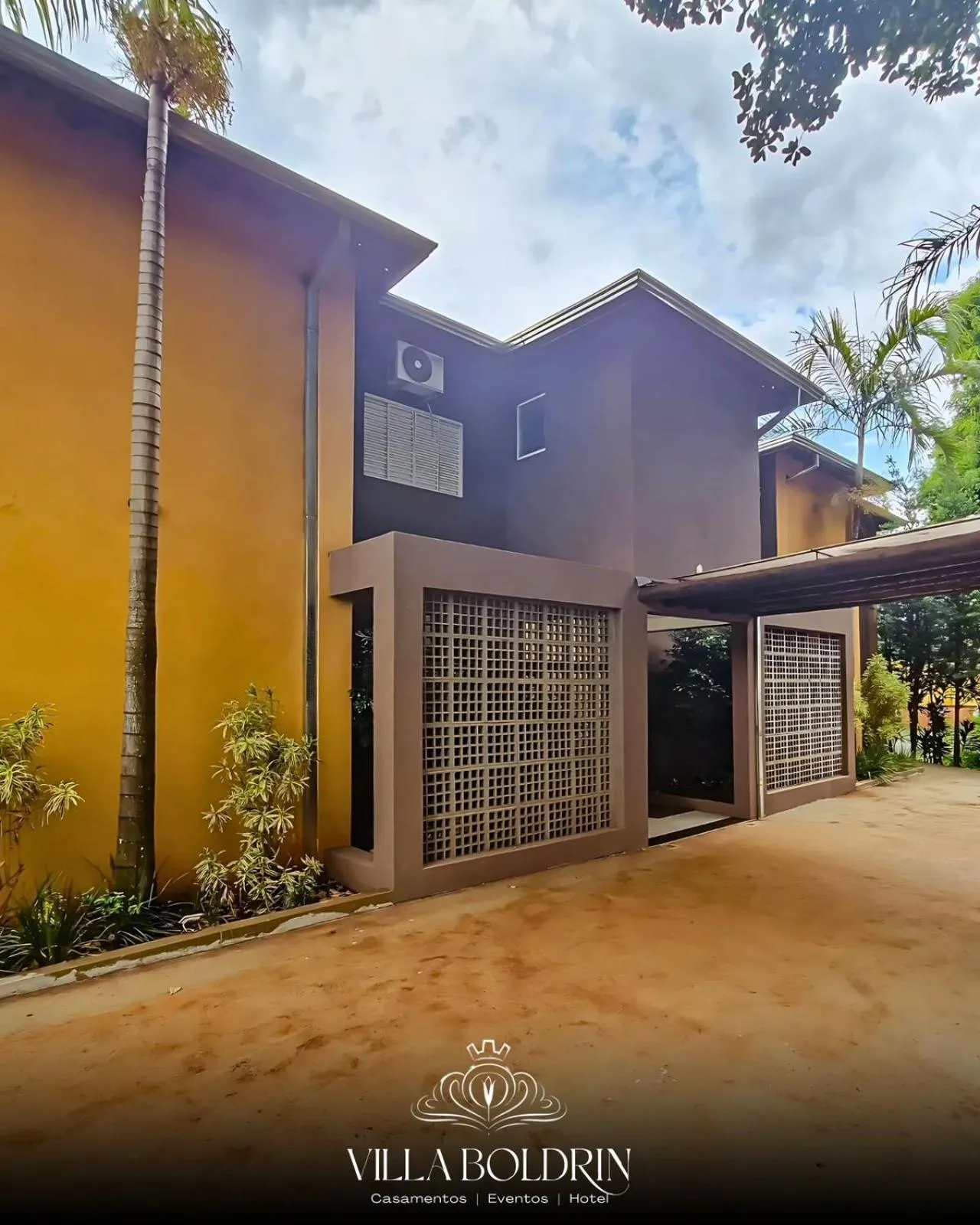 Facade/entrance in Villa Boldrin Hotel e Eventos By Easy Hotéis