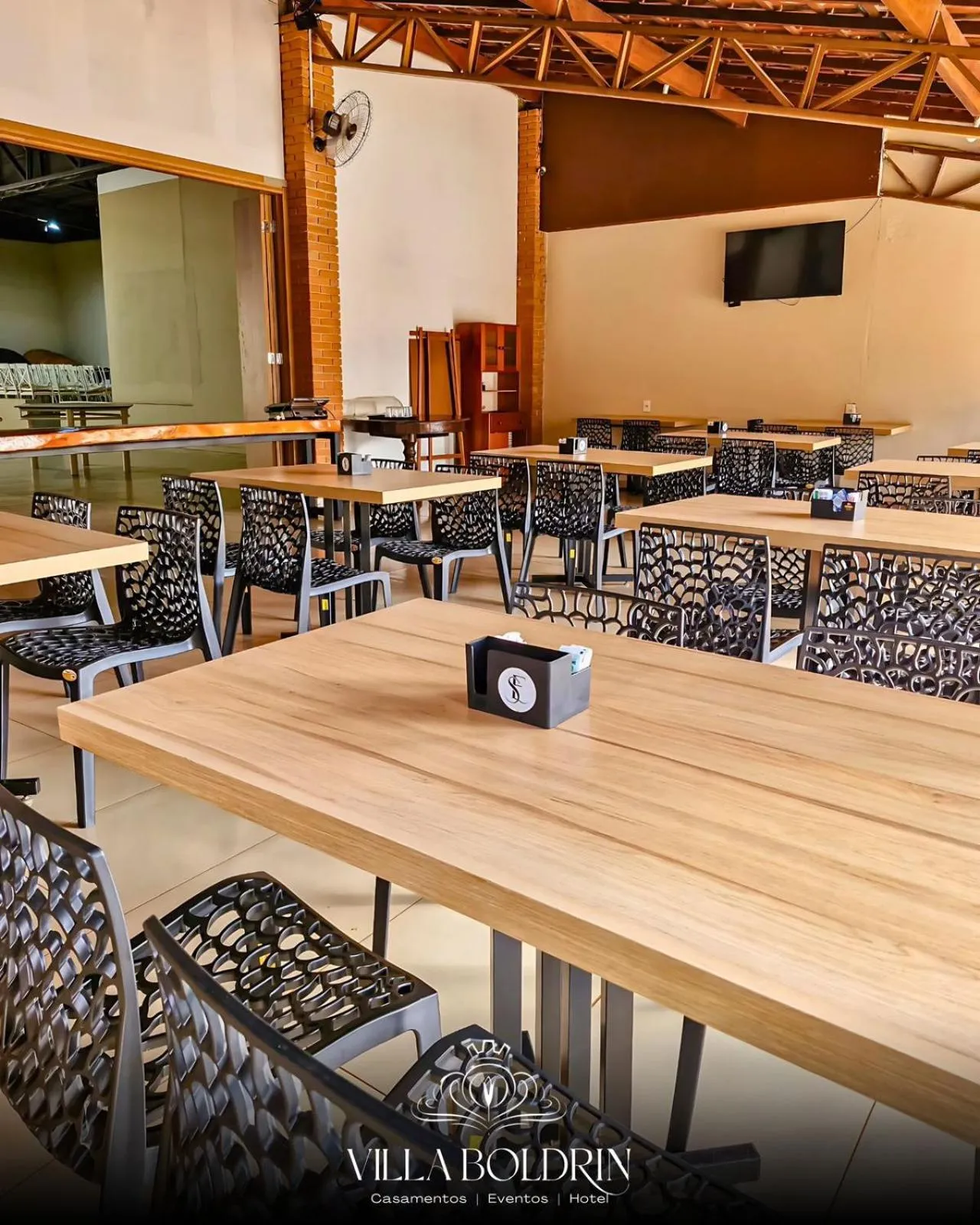 Restaurant/places to eat in Villa Boldrin Hotel e Eventos By Easy Hotéis