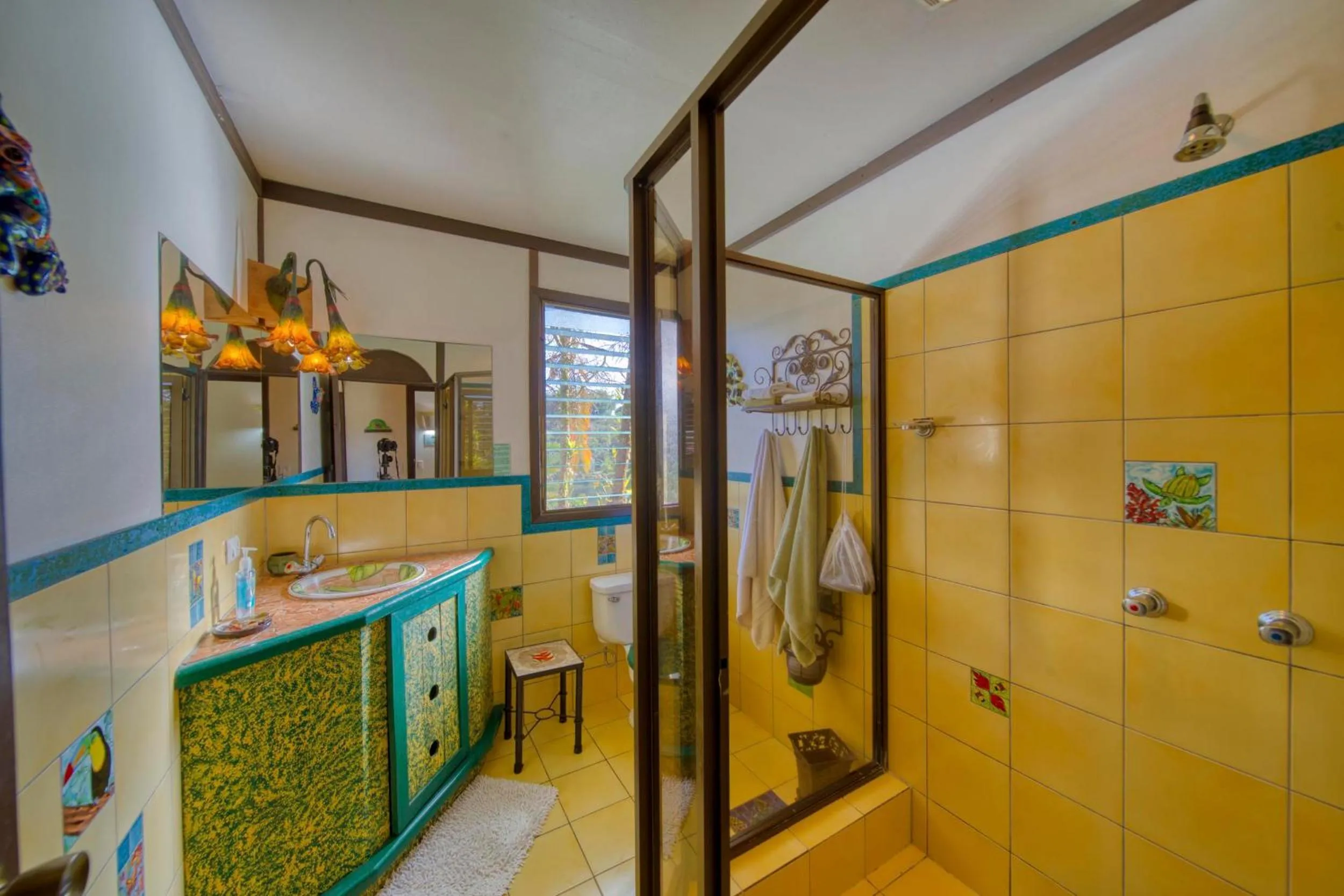 Shower in Lucky Bug Bed And Breakfast