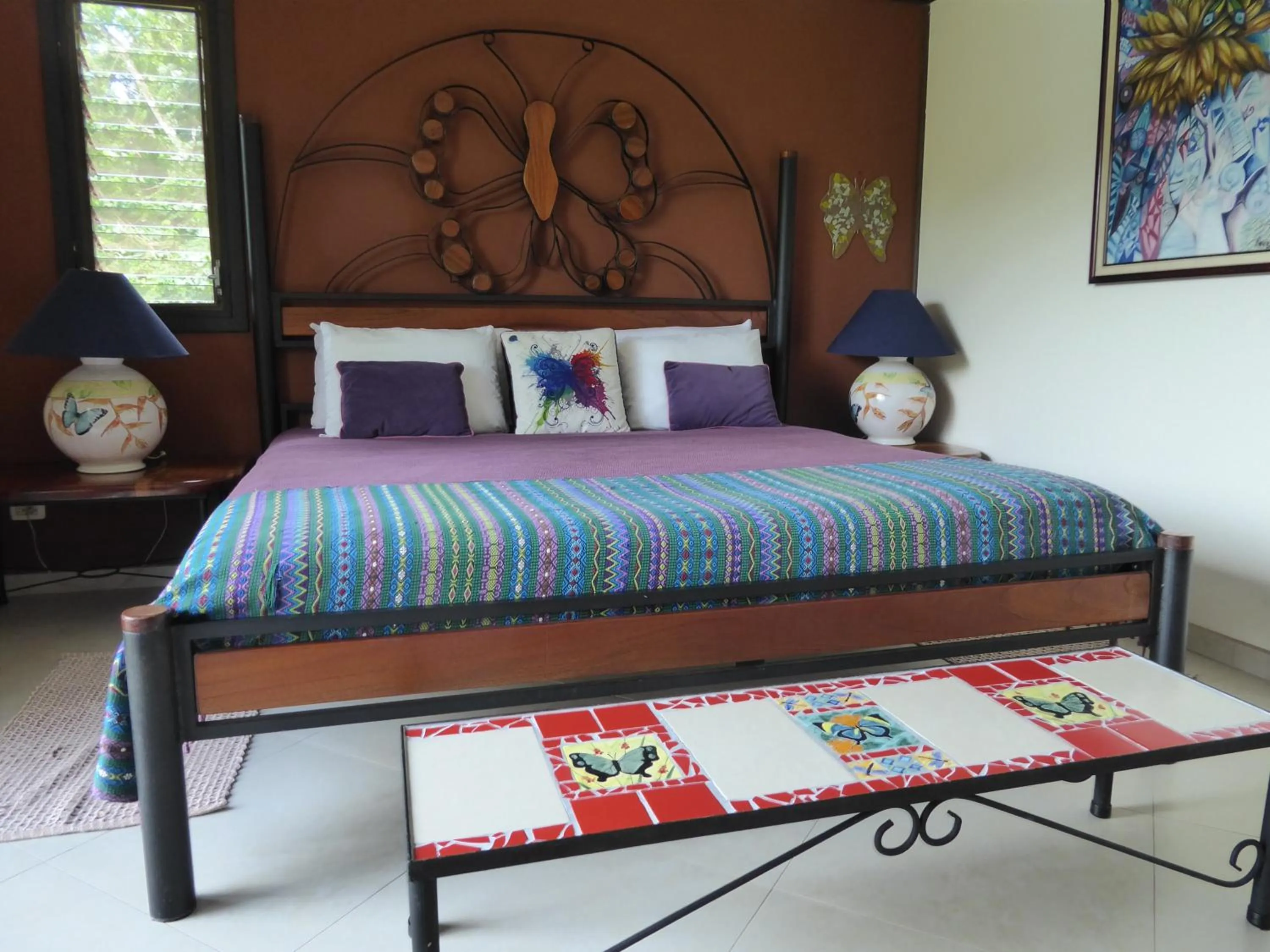 Bed in Lucky Bug Bed And Breakfast