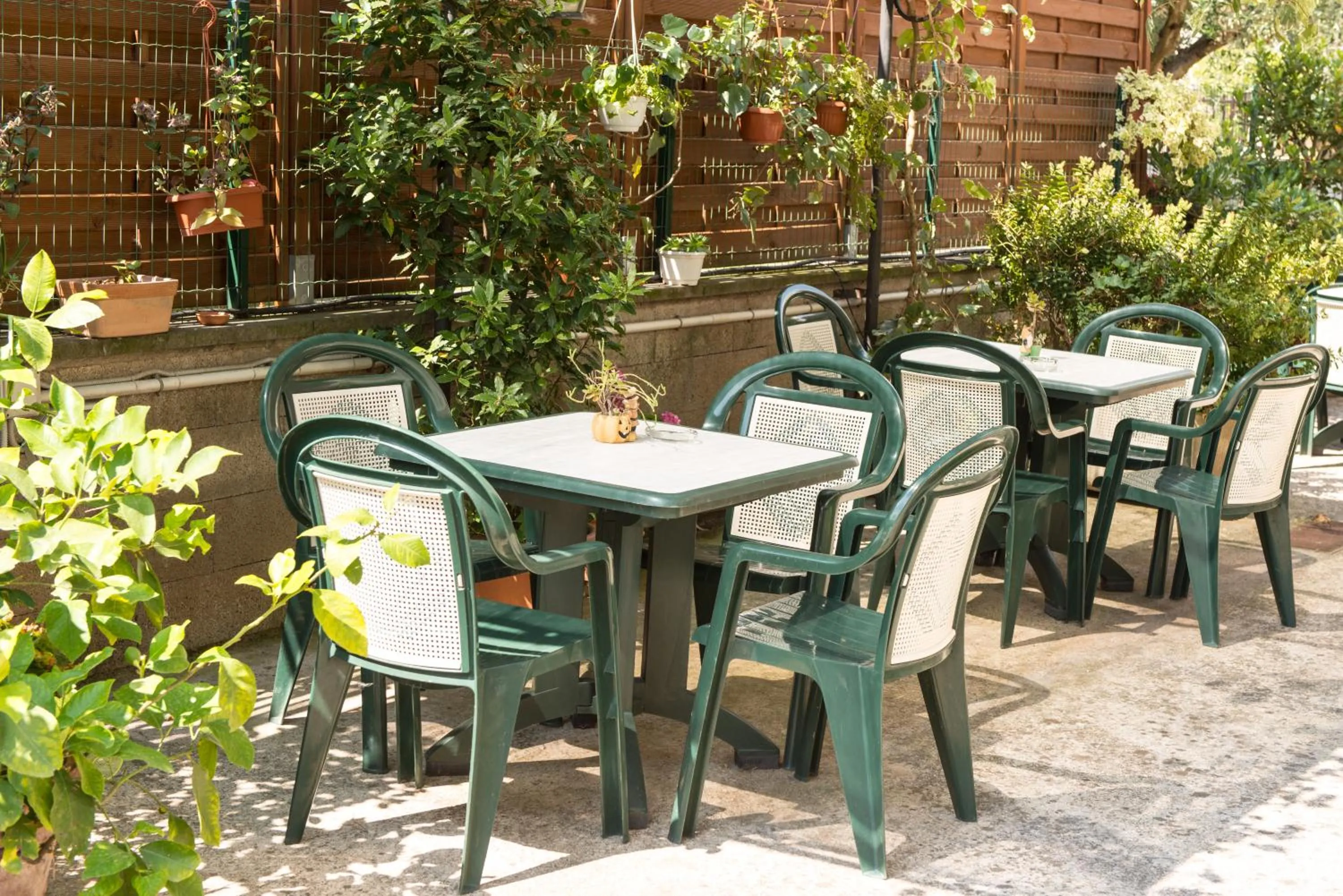 Patio in Hotel Santa Maria