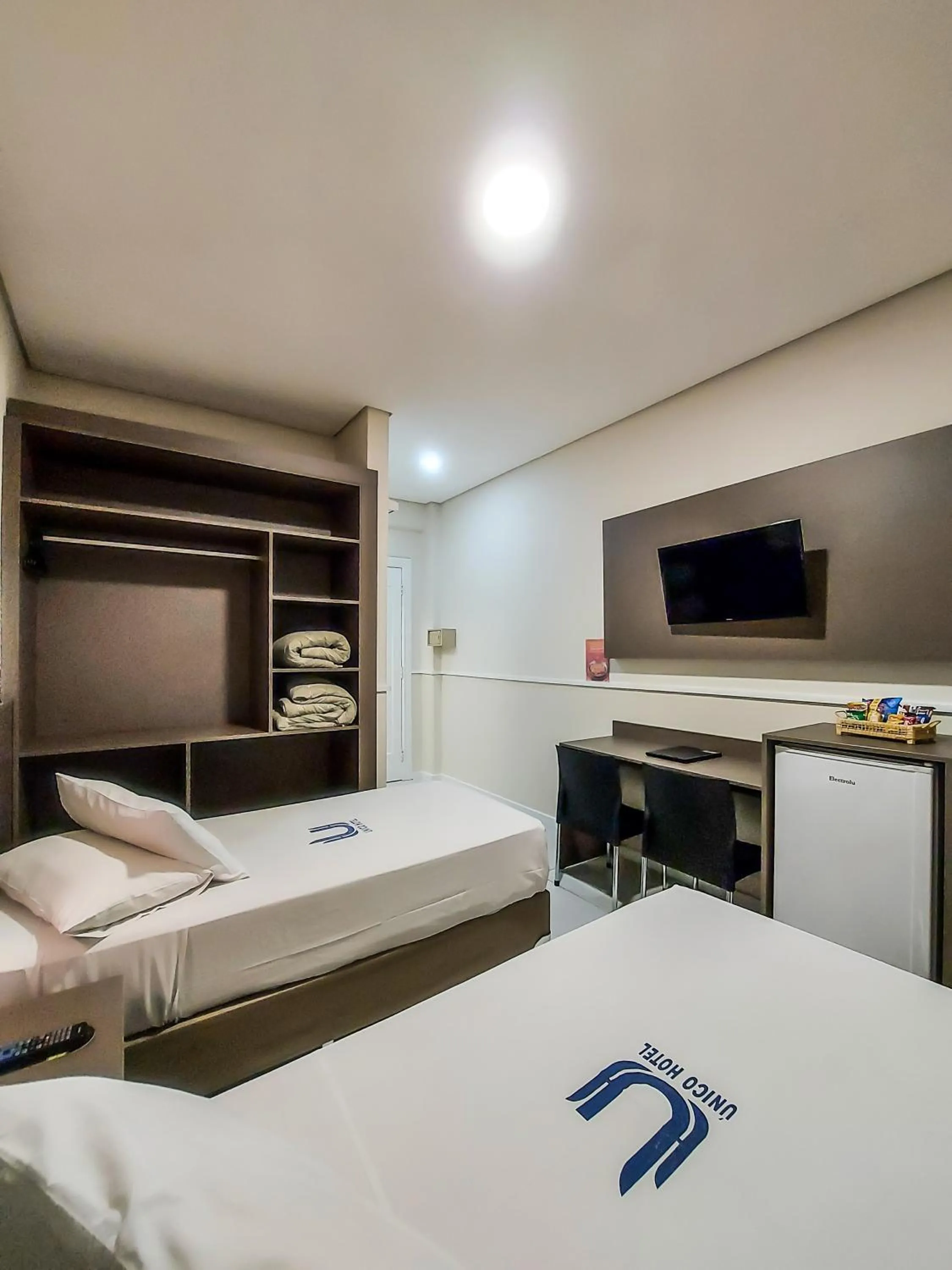 Bed in Hotel Itamarati Centro-República