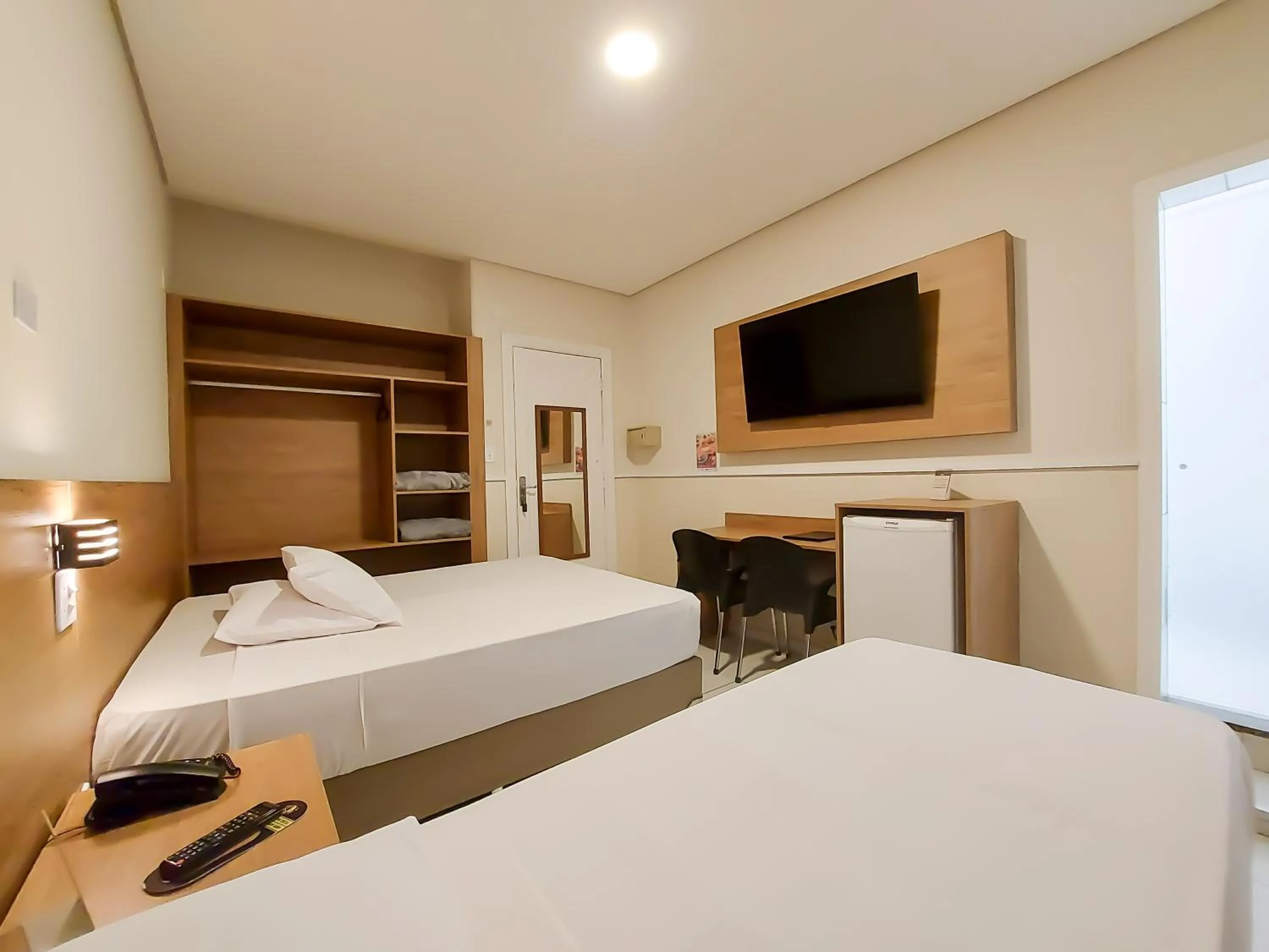 Bed in Hotel Itamarati Centro-República