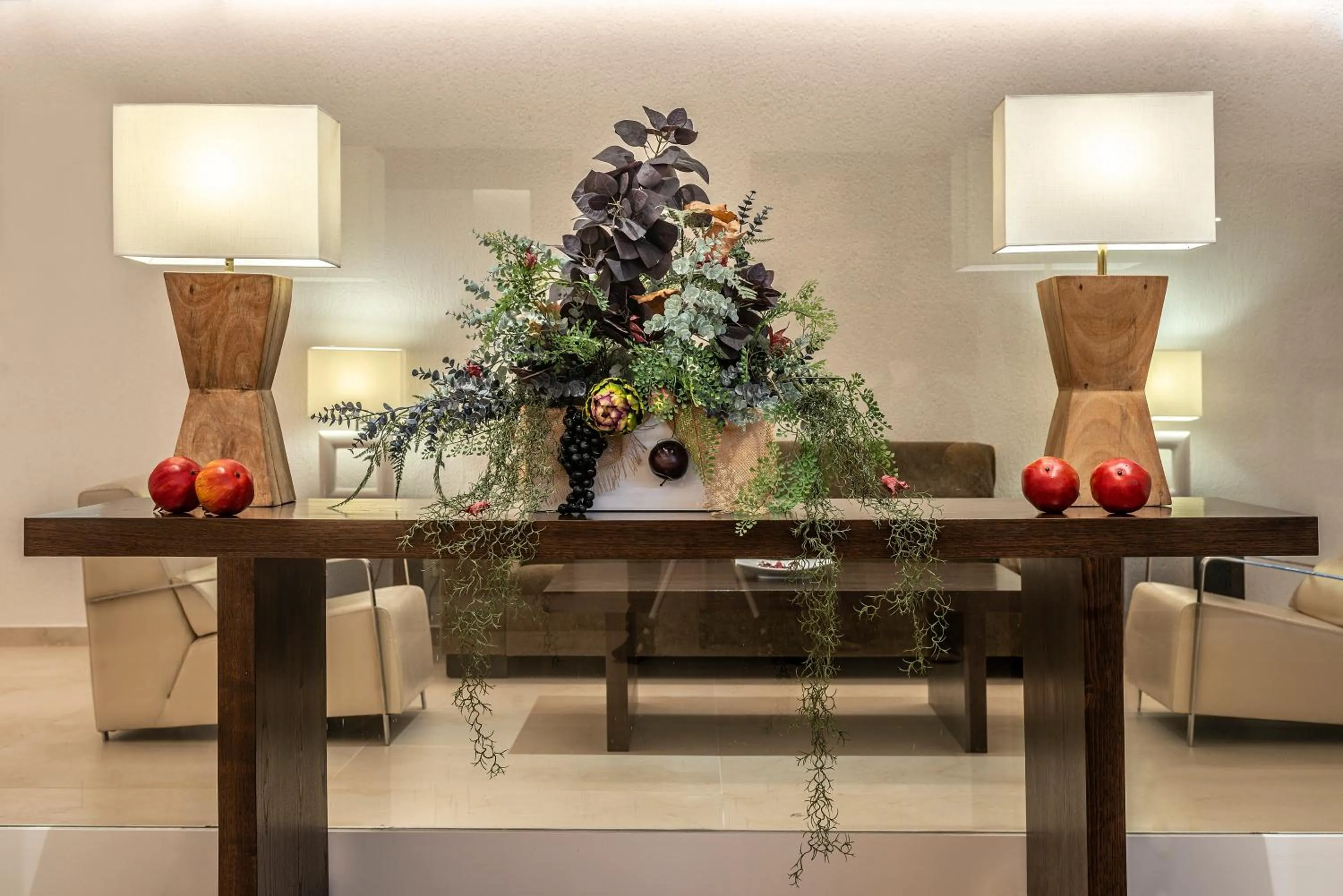 Lobby or reception in Hotel Txartel