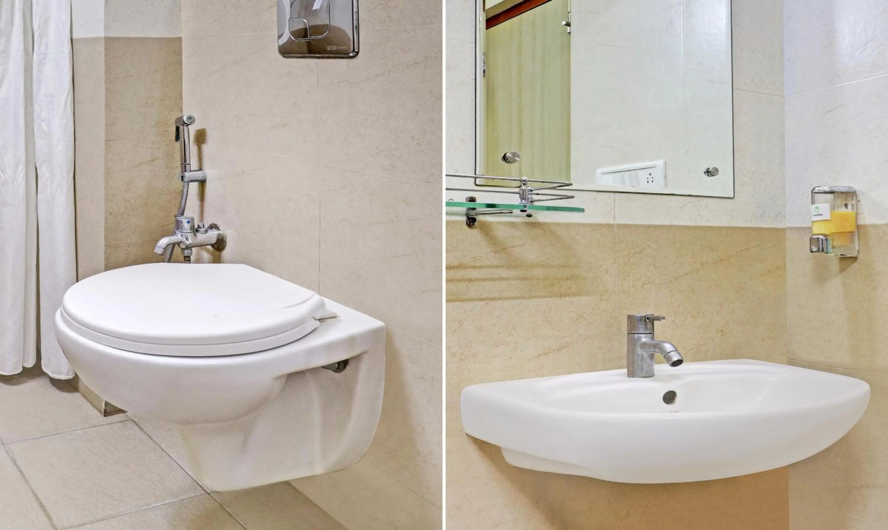 Bathroom in Treebo Akshaya Mayflower Vijaya Bank Layout