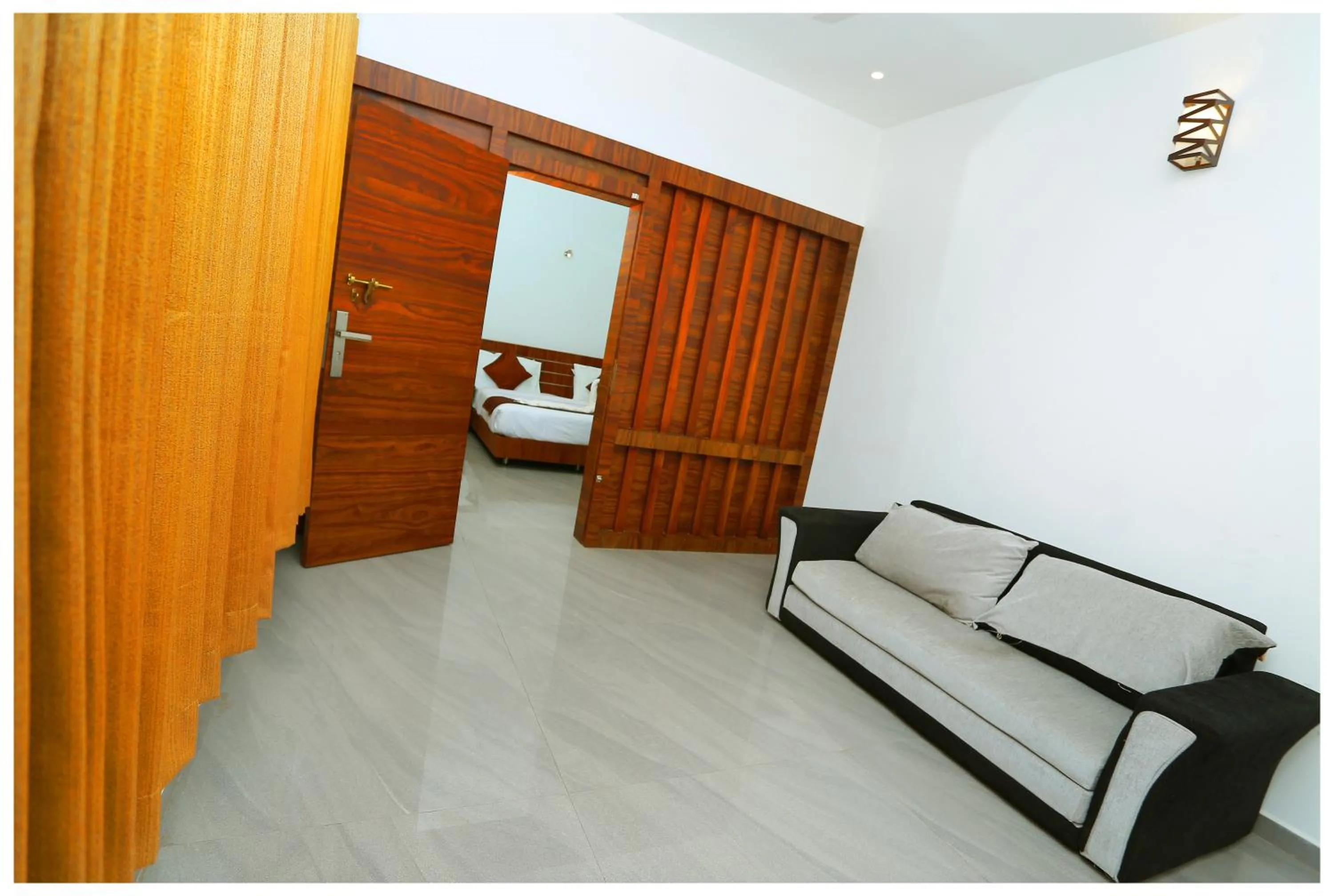 Living room, Bed in Holiday Vagamon