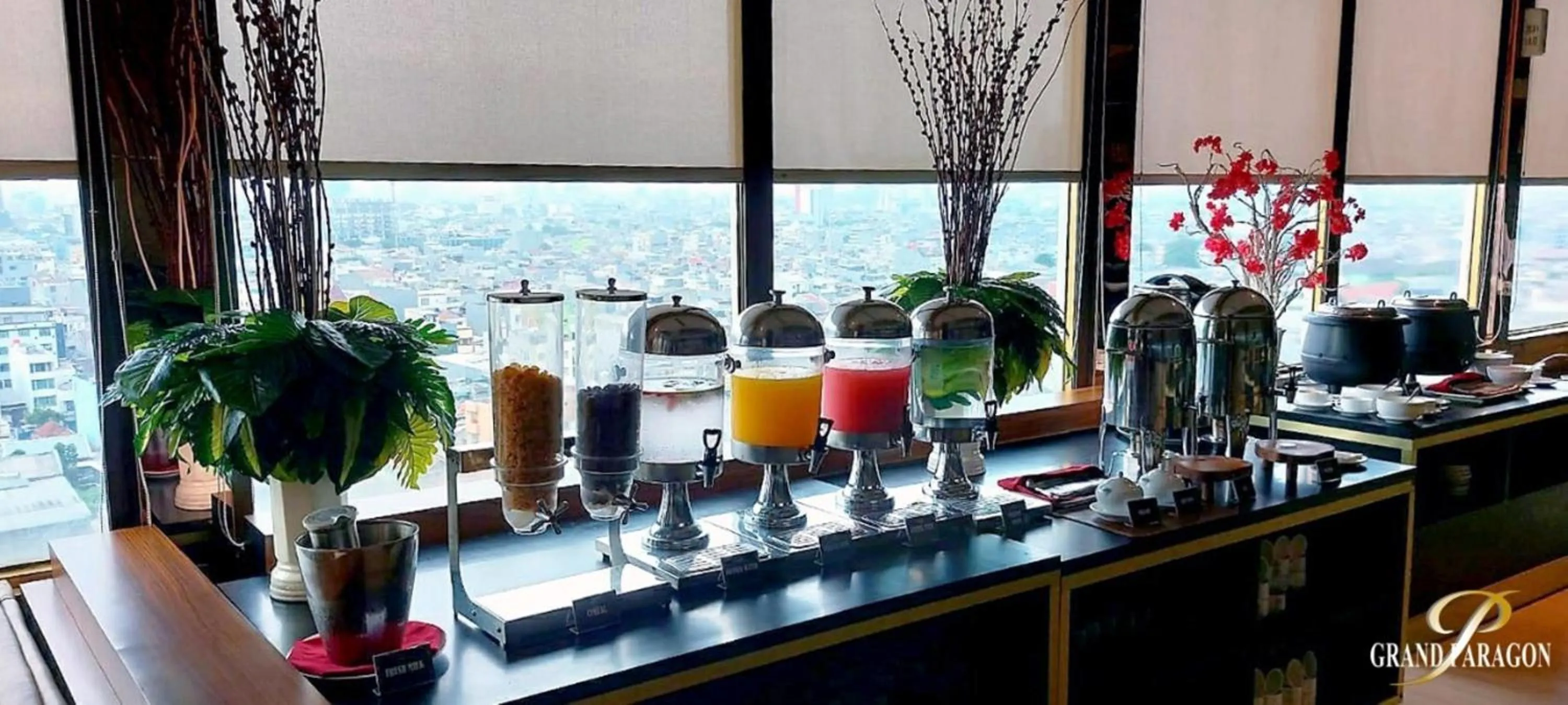 Breakfast in Grand Paragon Hotel