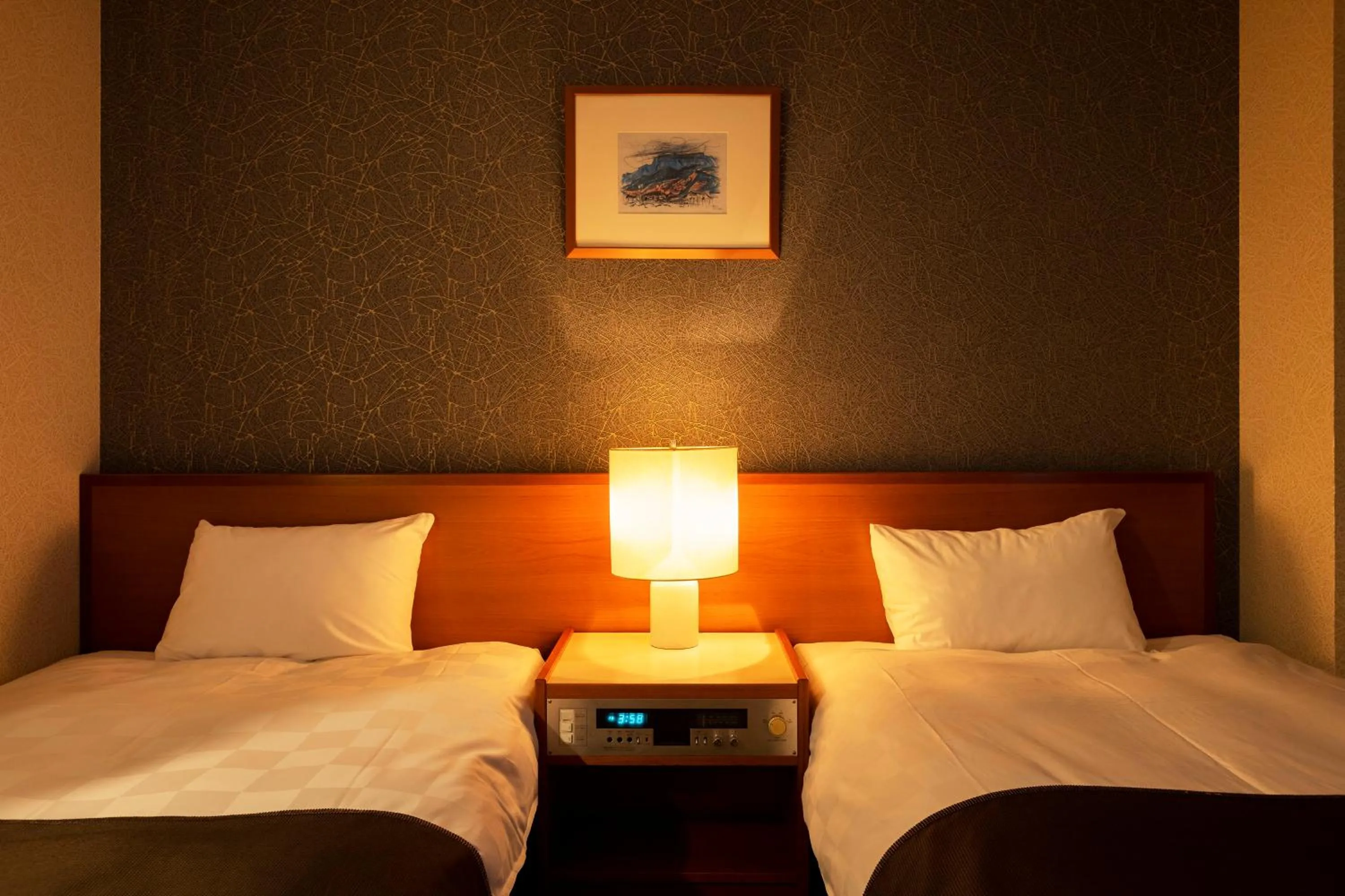 Photo of the whole room, Bed in Yamagata Grand Hotel