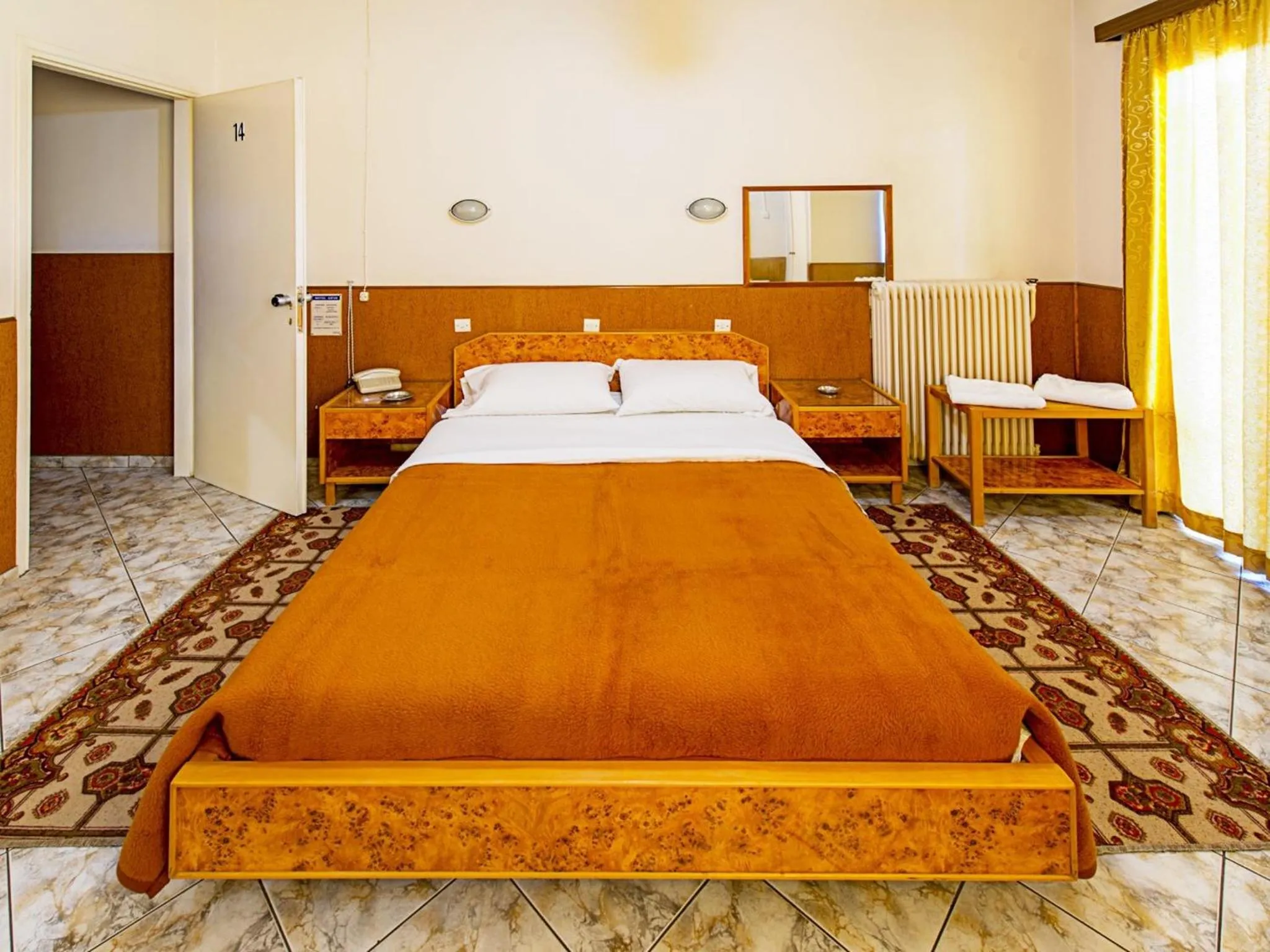 Photo of the whole room, Bed in Aegli Hotel