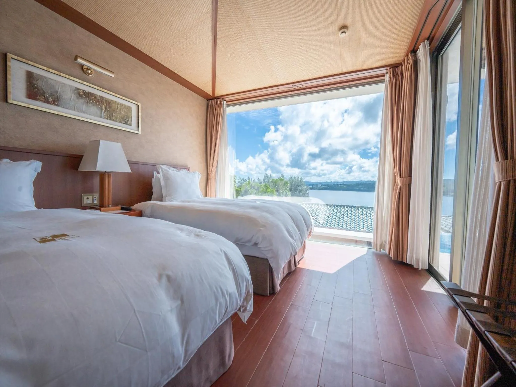 Bed in Oriental Hills Okinawa