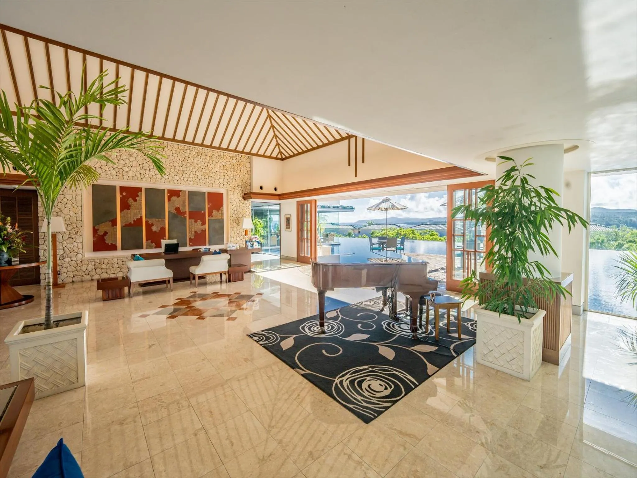 Lobby or reception in Oriental Hills Okinawa