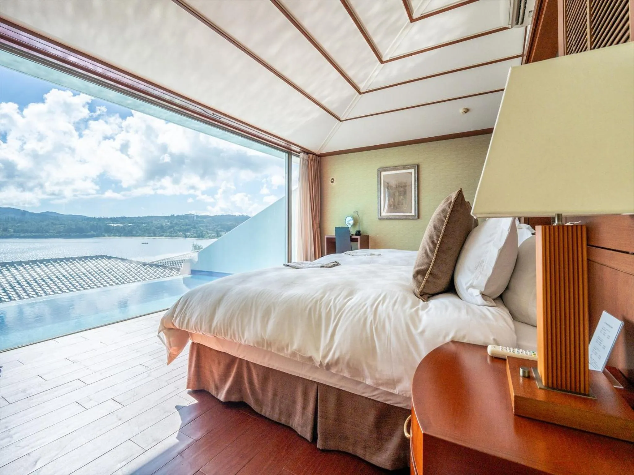 Bed in Oriental Hills Okinawa