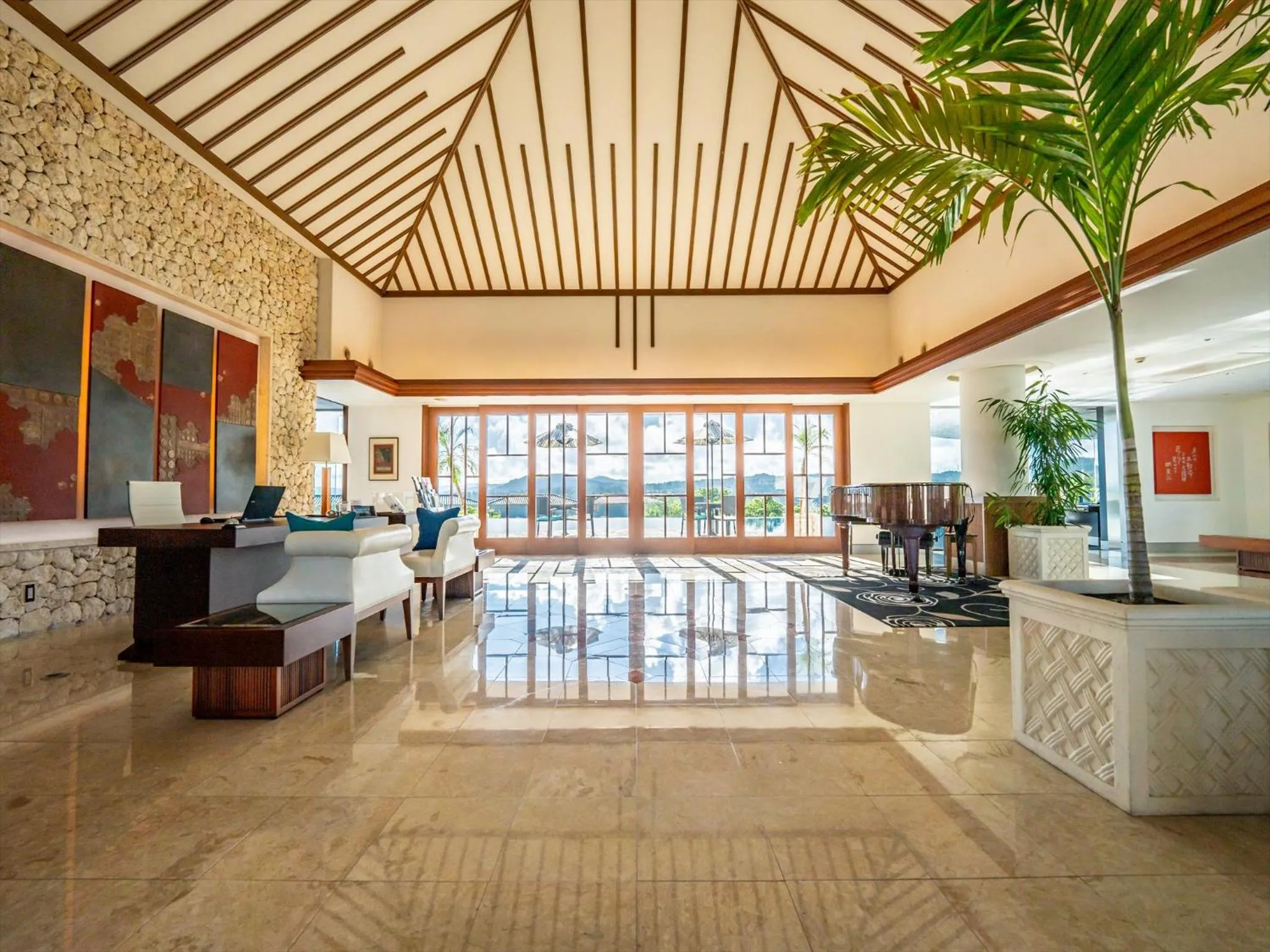 Lobby or reception in Oriental Hills Okinawa