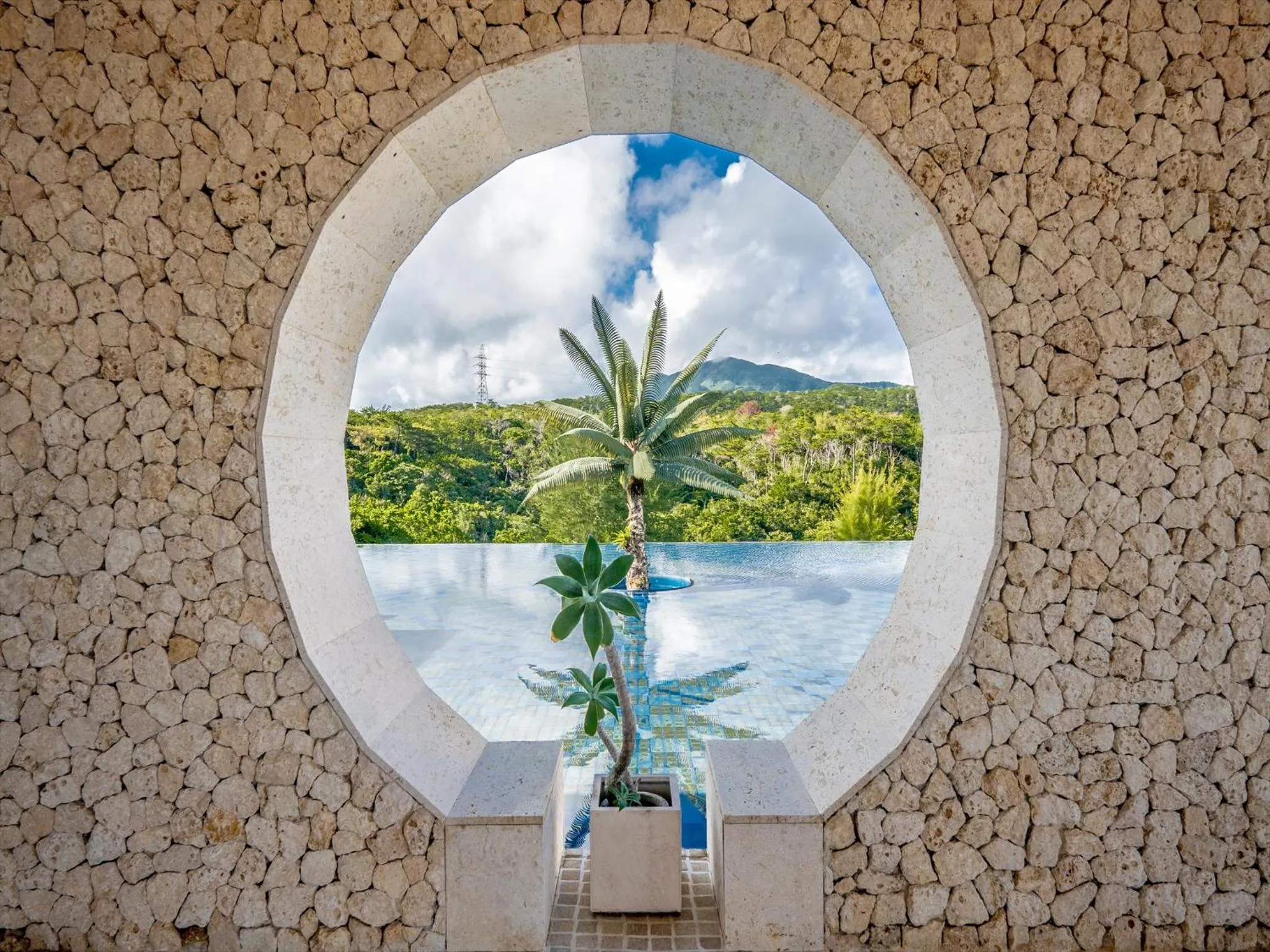 Facade/entrance in Oriental Hills Okinawa