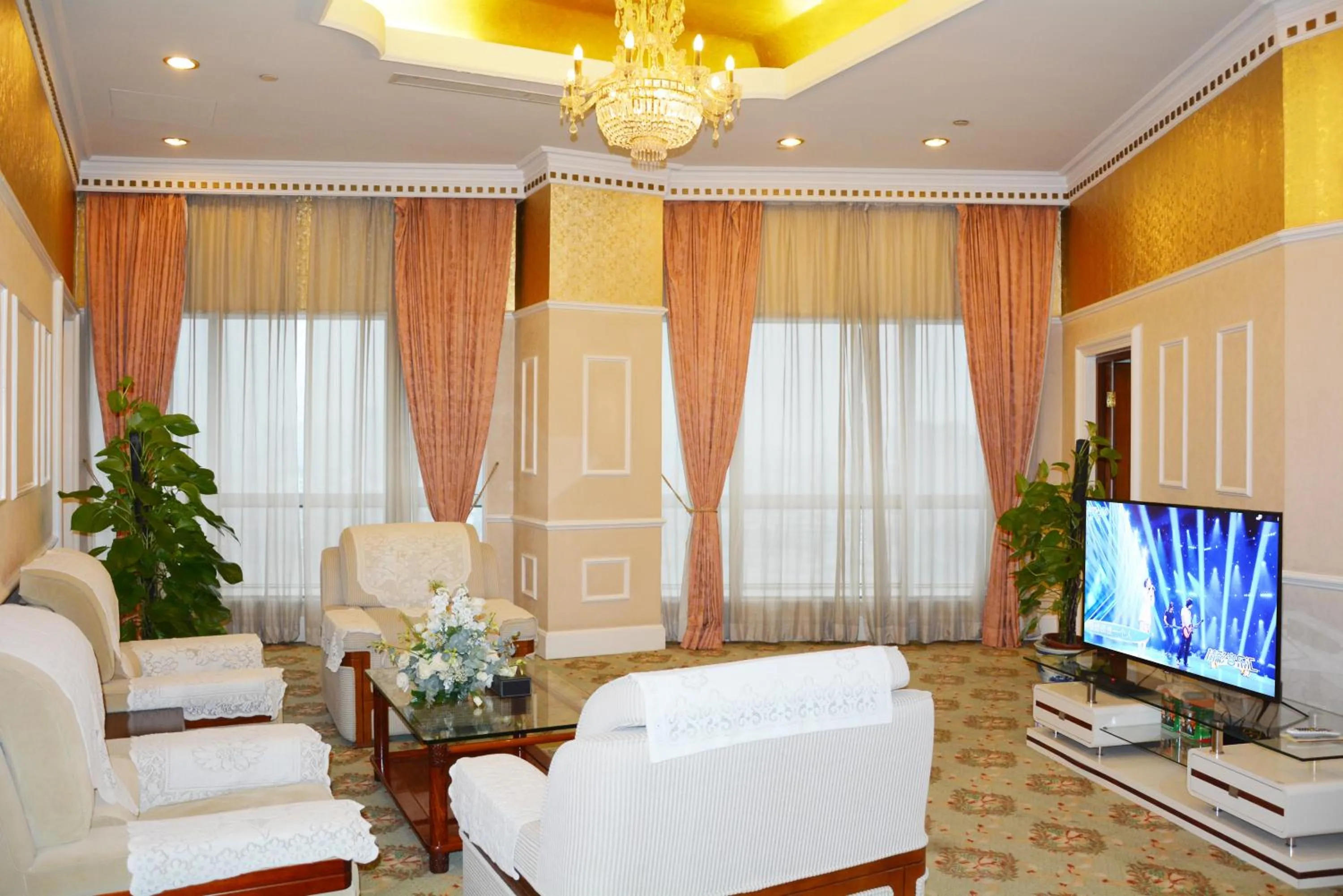 Living room in Beijing Asia Pacific Garden Hotel