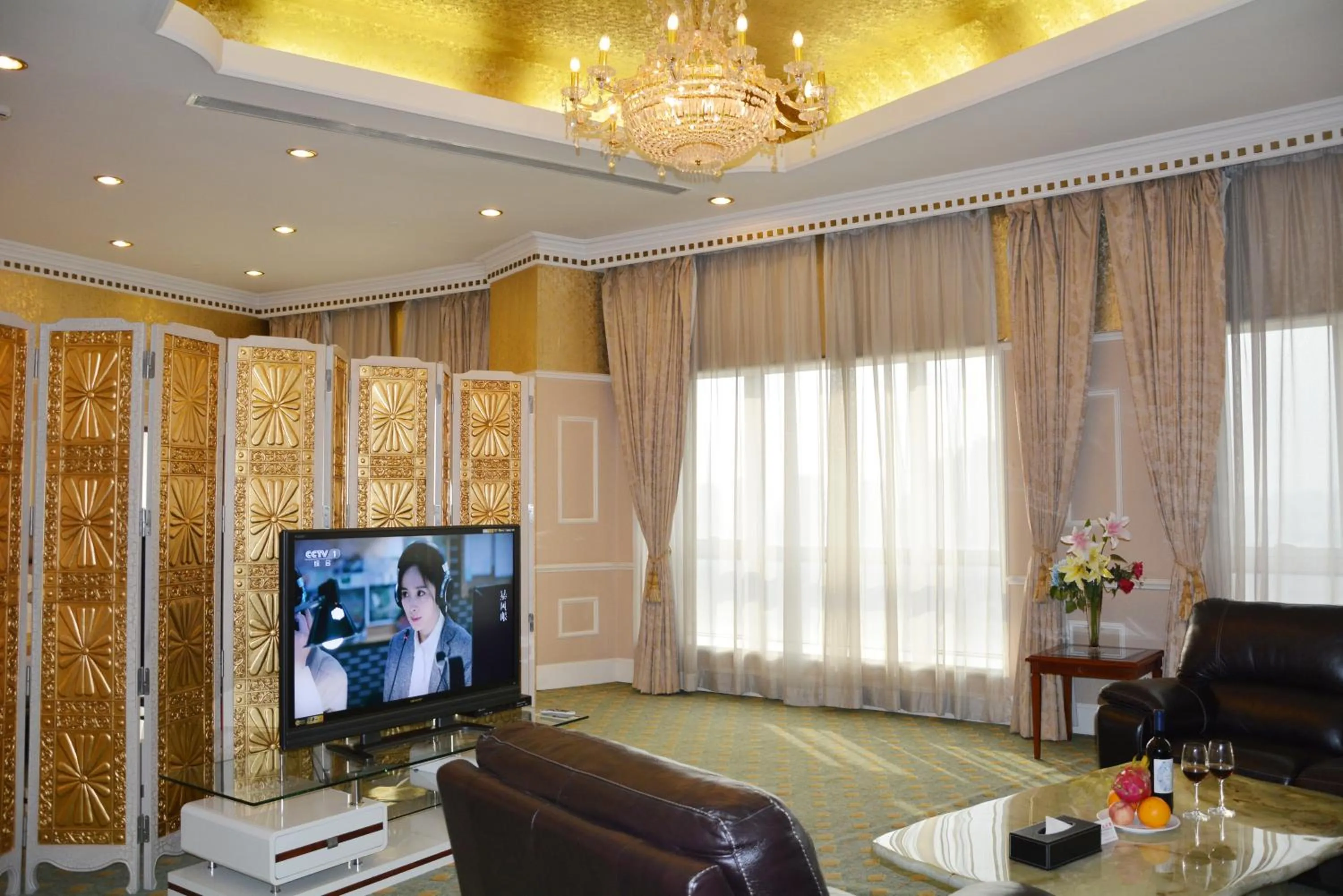 Living room in Beijing Asia Pacific Garden Hotel