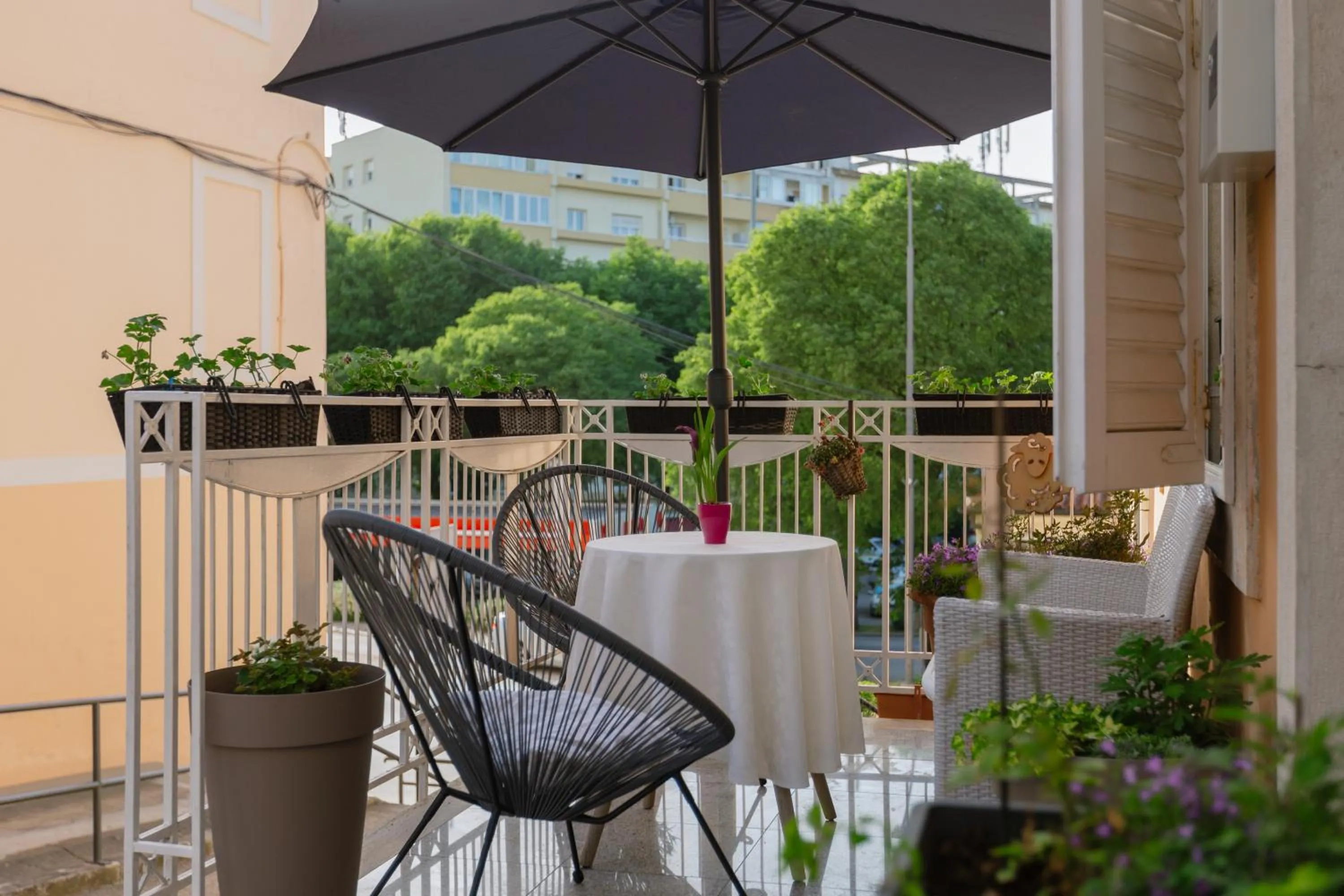 Balcony/Terrace in Hotel Scaletta