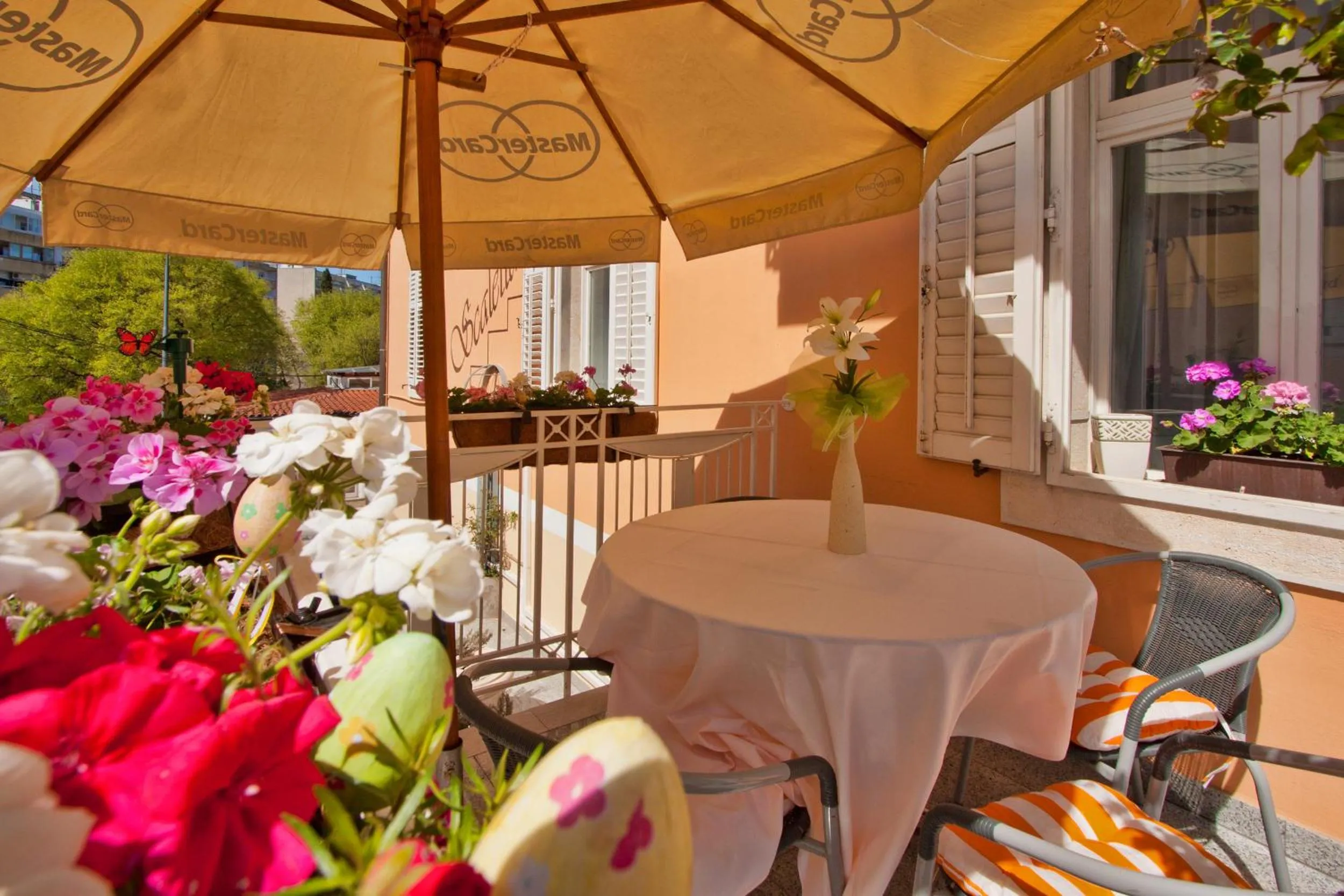 Balcony/Terrace in Hotel Scaletta