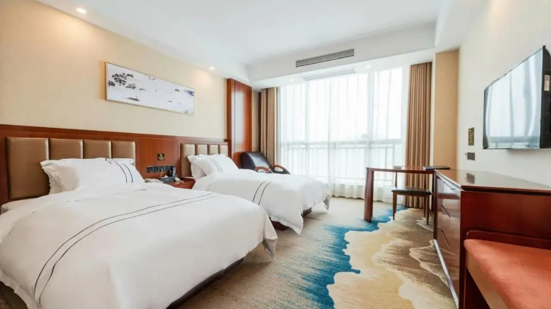 Bed in Urba Hotel Yichun Wanda High-speed Railway Station Branch